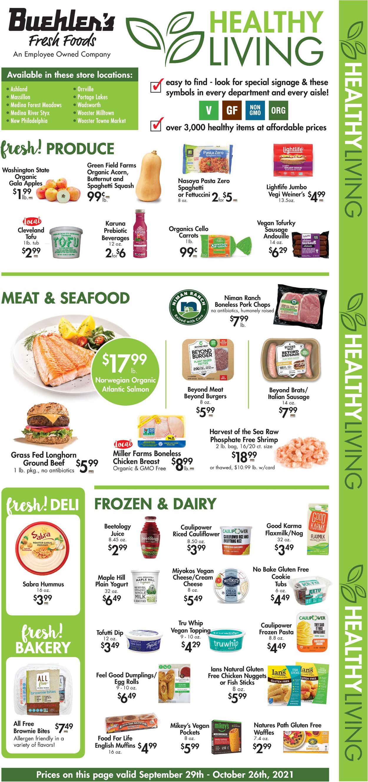 Catalogue Buehler's Fresh Foods from 09/29/2021