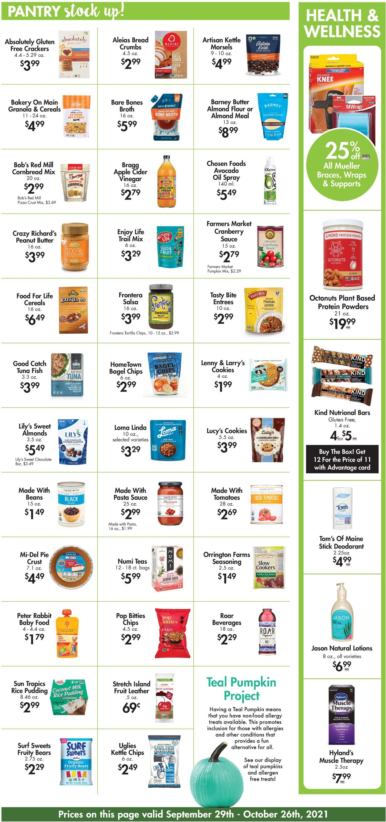 Catalogue Buehler's Fresh Foods from 09/29/2021