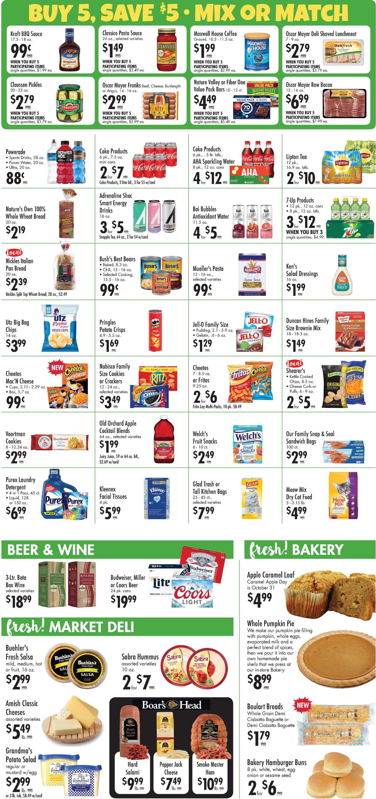 Catalogue Buehler's Fresh Foods HALLOWEEN 2021 from 10/27/2021