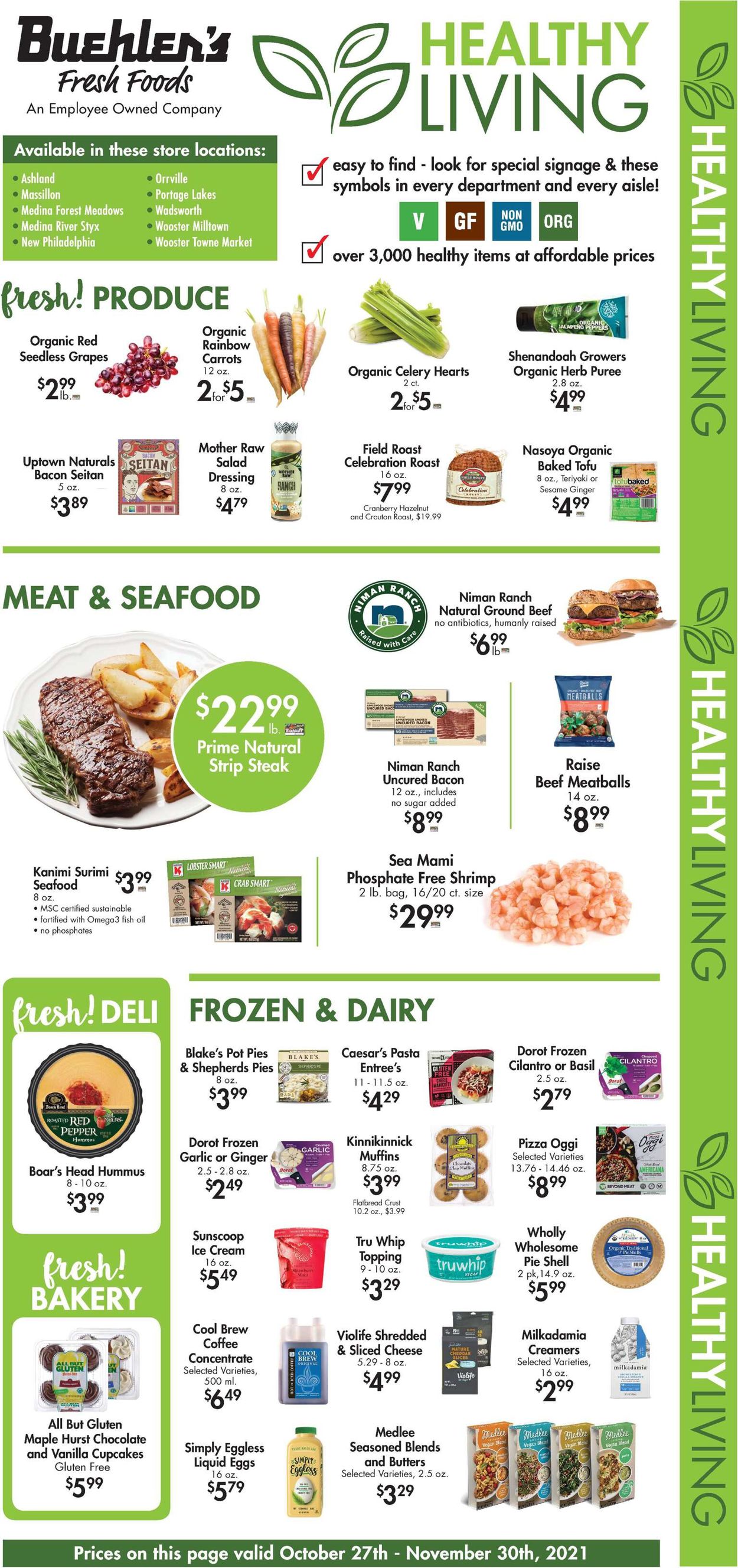 Catalogue Buehler's Fresh Foods from 10/27/2021