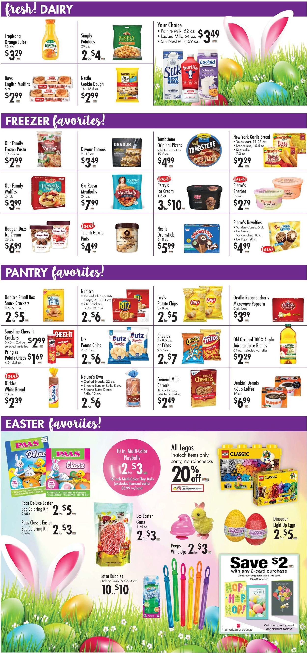 Catalogue Buehler's Fresh Foods EASTER AD 2022 from 04/13/2022