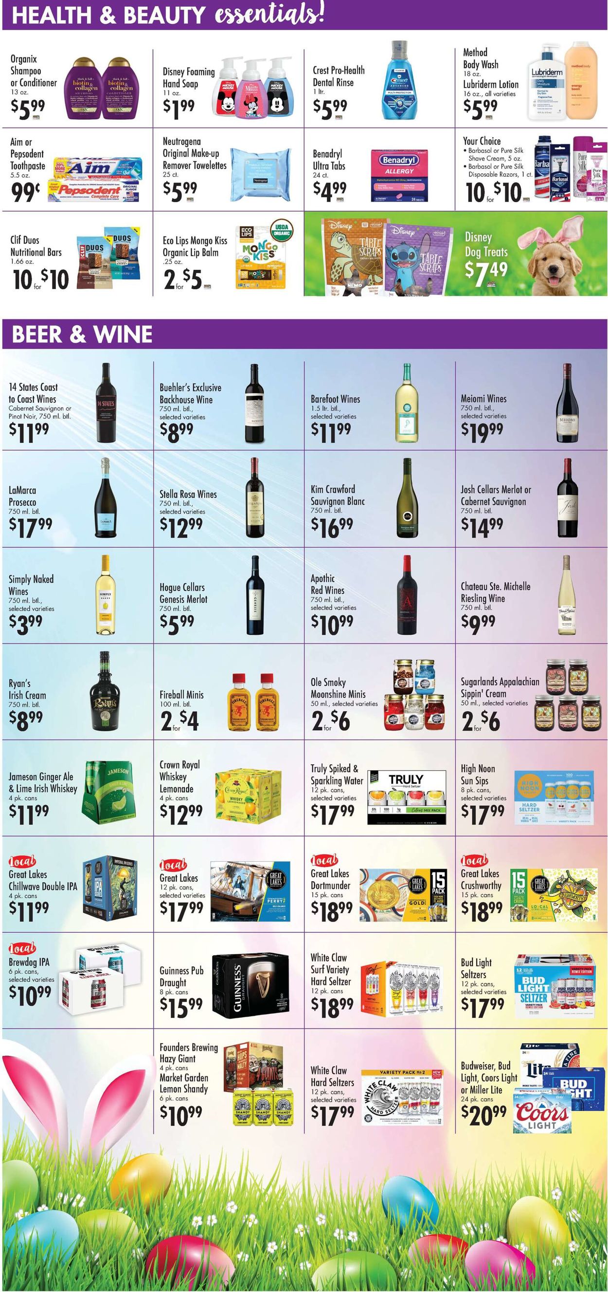 Catalogue Buehler's Fresh Foods EASTER AD 2022 from 04/13/2022