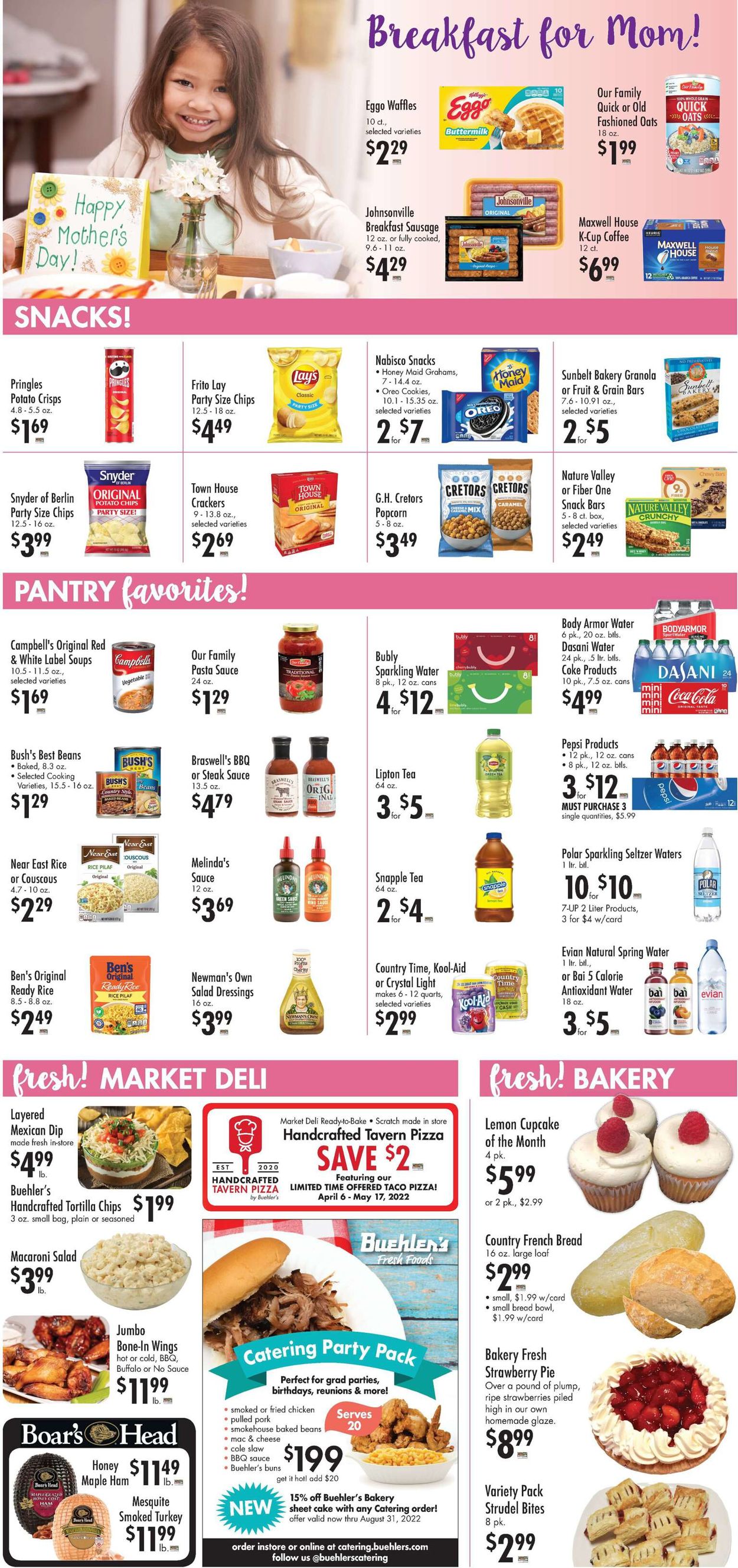 Catalogue Buehler's Fresh Foods from 05/04/2022