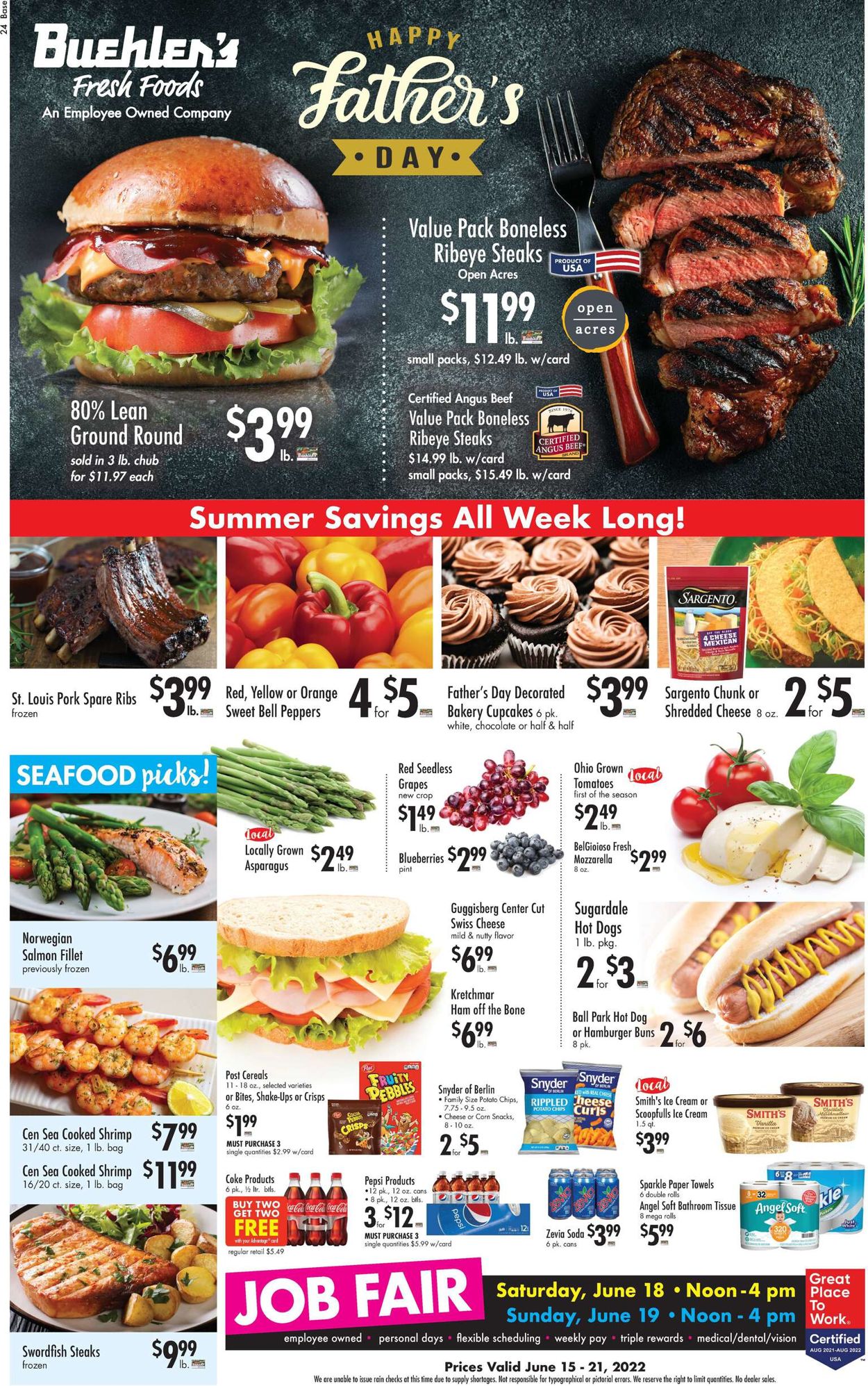 Catalogue Buehler's Fresh Foods from 06/15/2022
