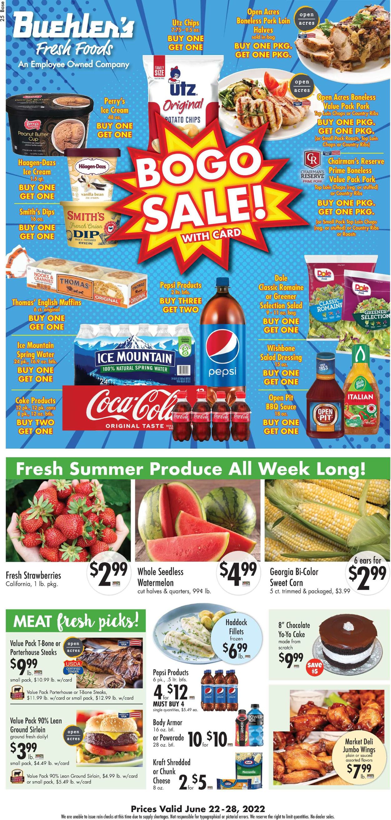 Catalogue Buehler's Fresh Foods from 06/22/2022