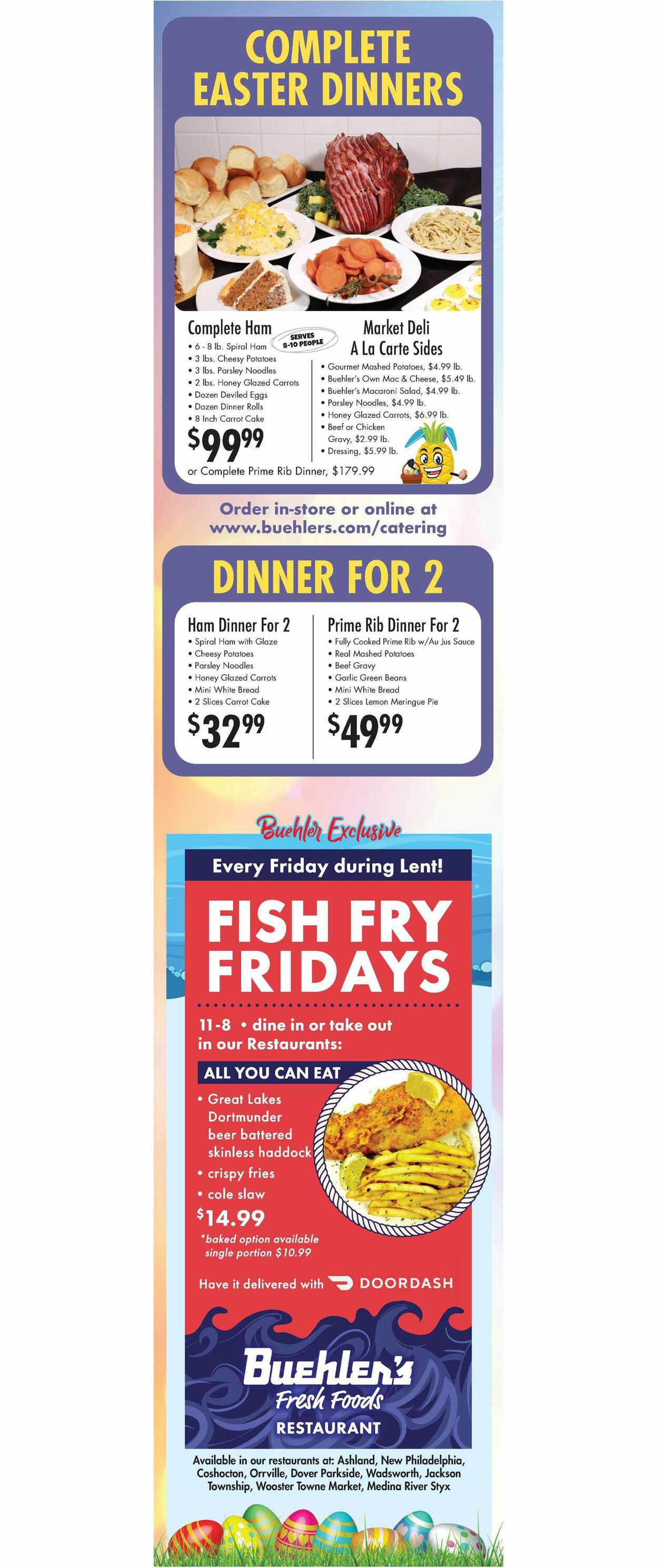 Catalogue Buehler's Fresh Foods from 03/29/2023