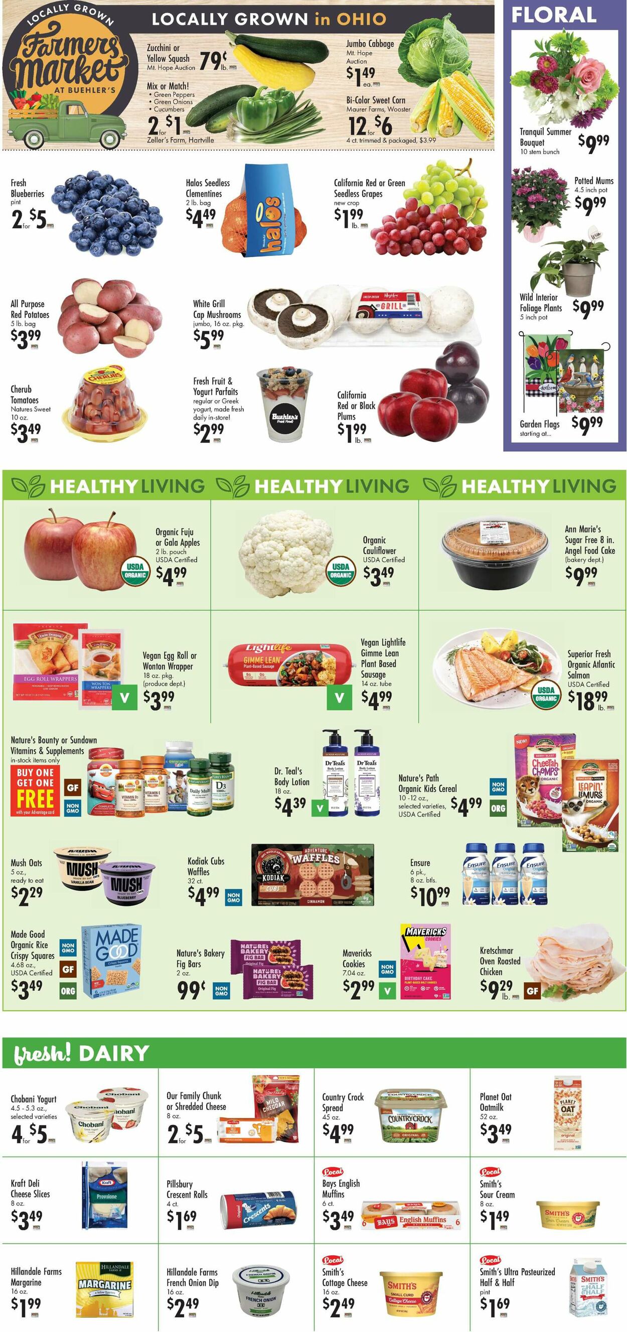 Catalogue Buehler's Fresh Foods from 08/09/2023