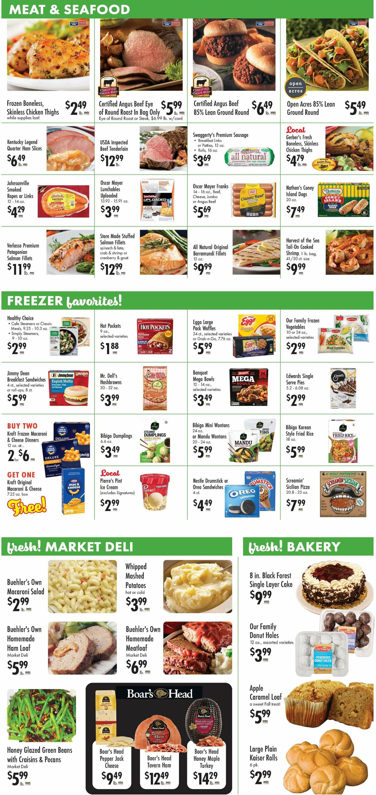 Catalogue Buehler's Fresh Foods from 09/13/2023