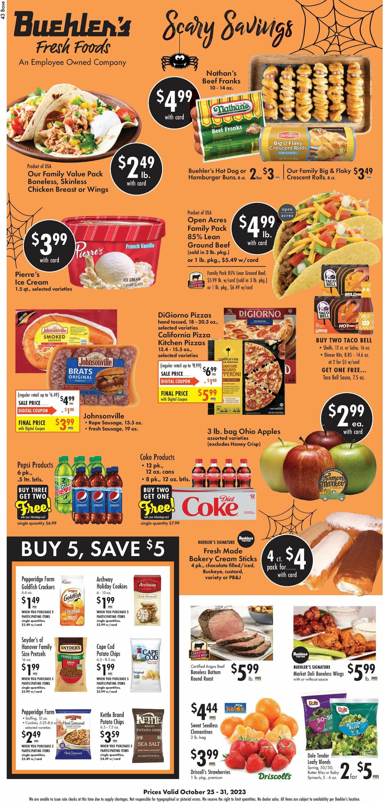 Catalogue Buehler's Fresh Foods from 10/25/2023