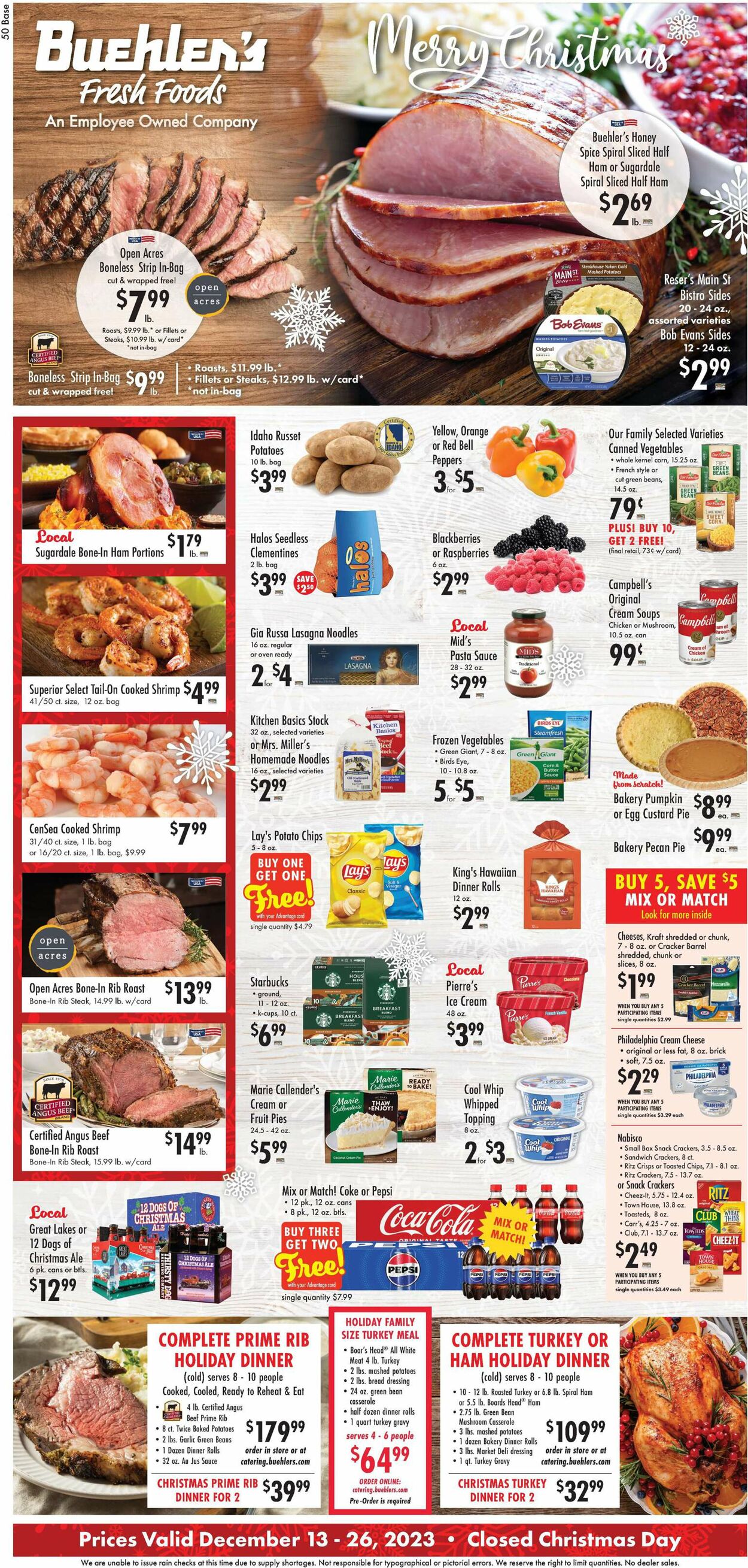 Catalogue Buehler's Fresh Foods from 12/13/2023
