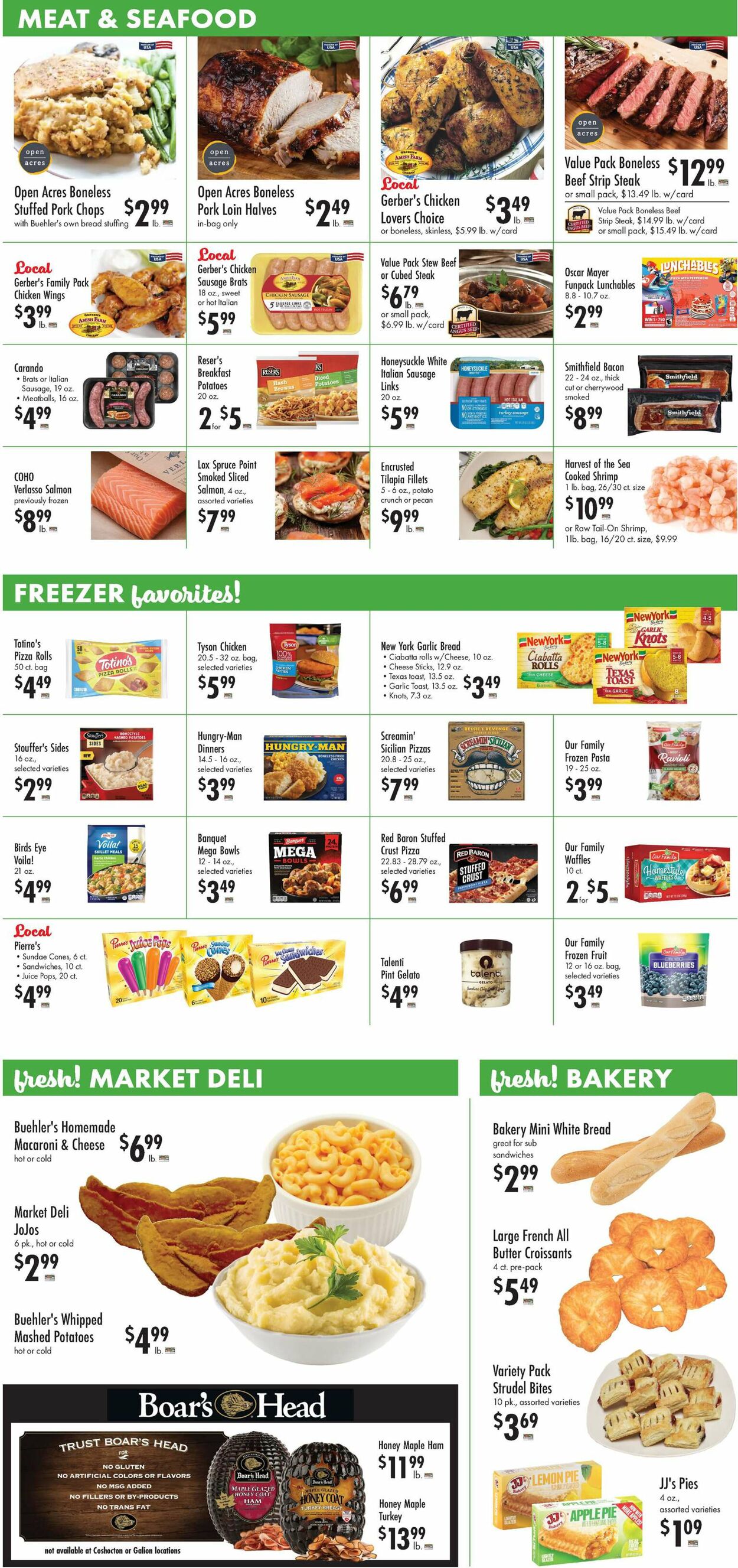 Catalogue Buehler's Fresh Foods from 01/24/2024
