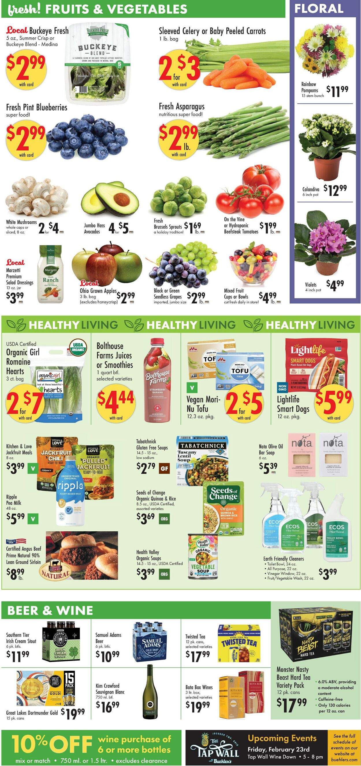 Catalogue Buehler's Fresh Foods from 02/21/2024