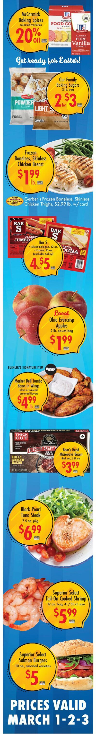 Catalogue Buehler's Fresh Foods from 02/28/2024