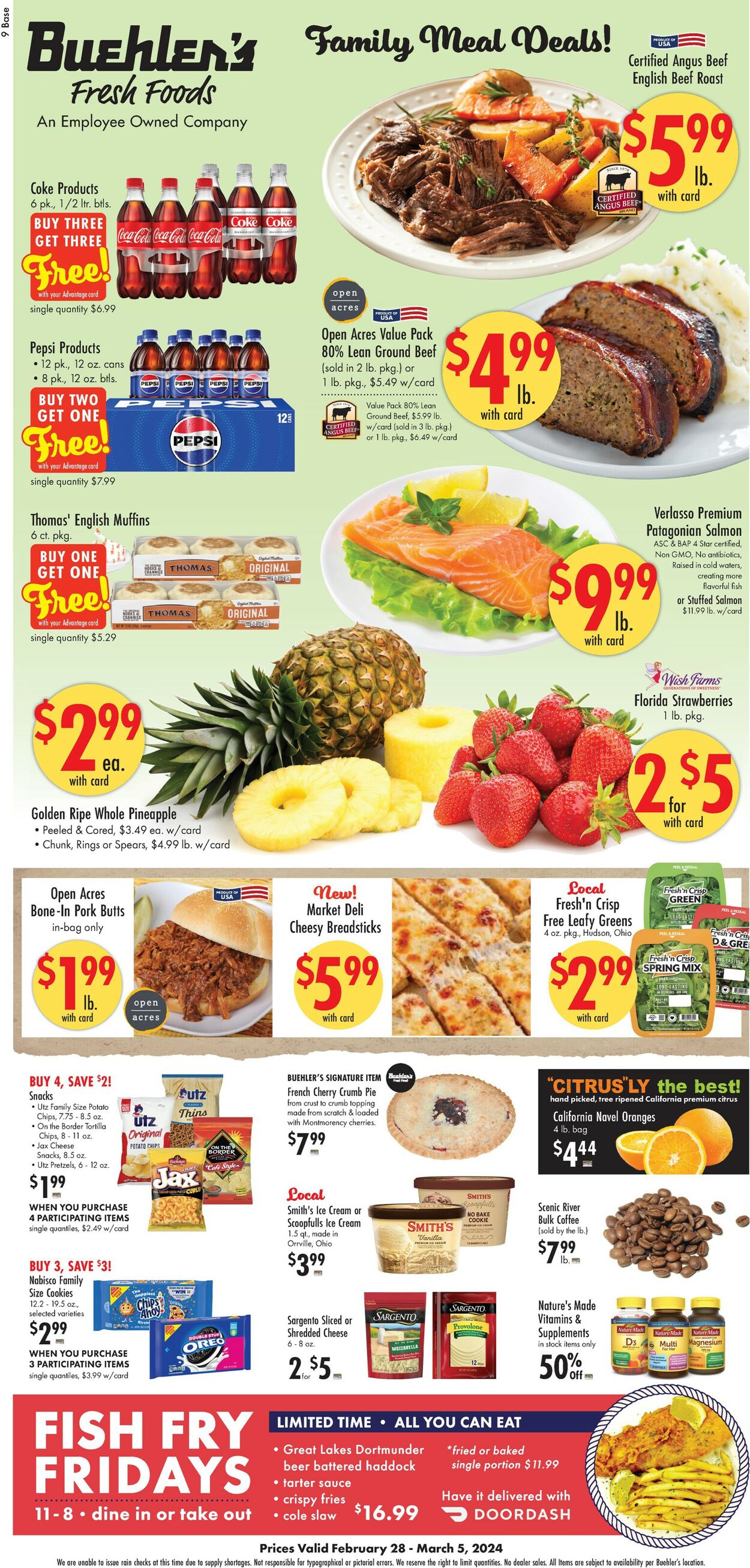 Catalogue Buehler's Fresh Foods from 02/28/2024