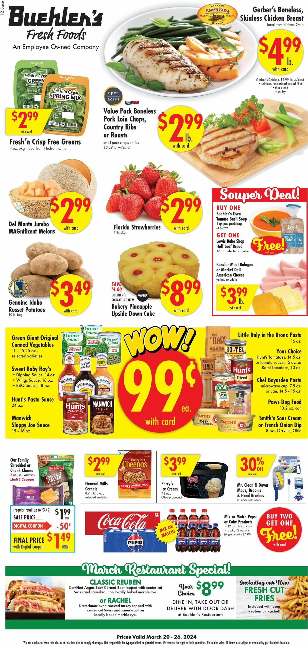 Catalogue Buehler's Fresh Foods from 03/20/2024