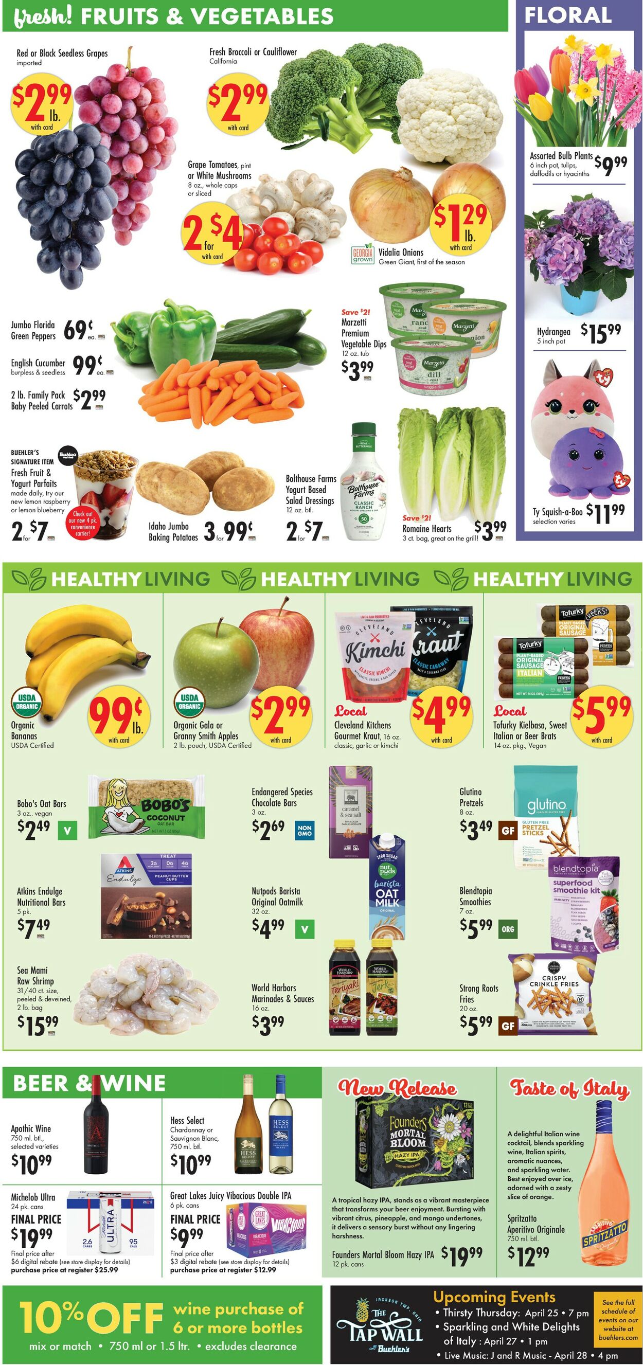 Catalogue Buehler's Fresh Foods from 04/24/2024