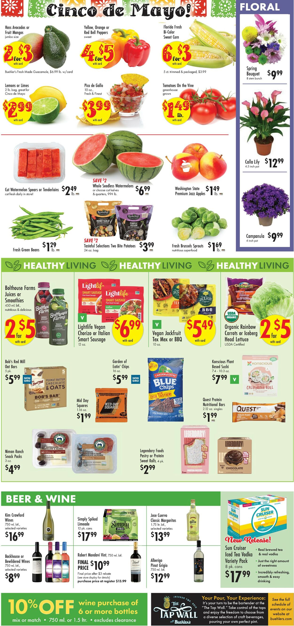 Catalogue Buehler's Fresh Foods from 05/01/2024