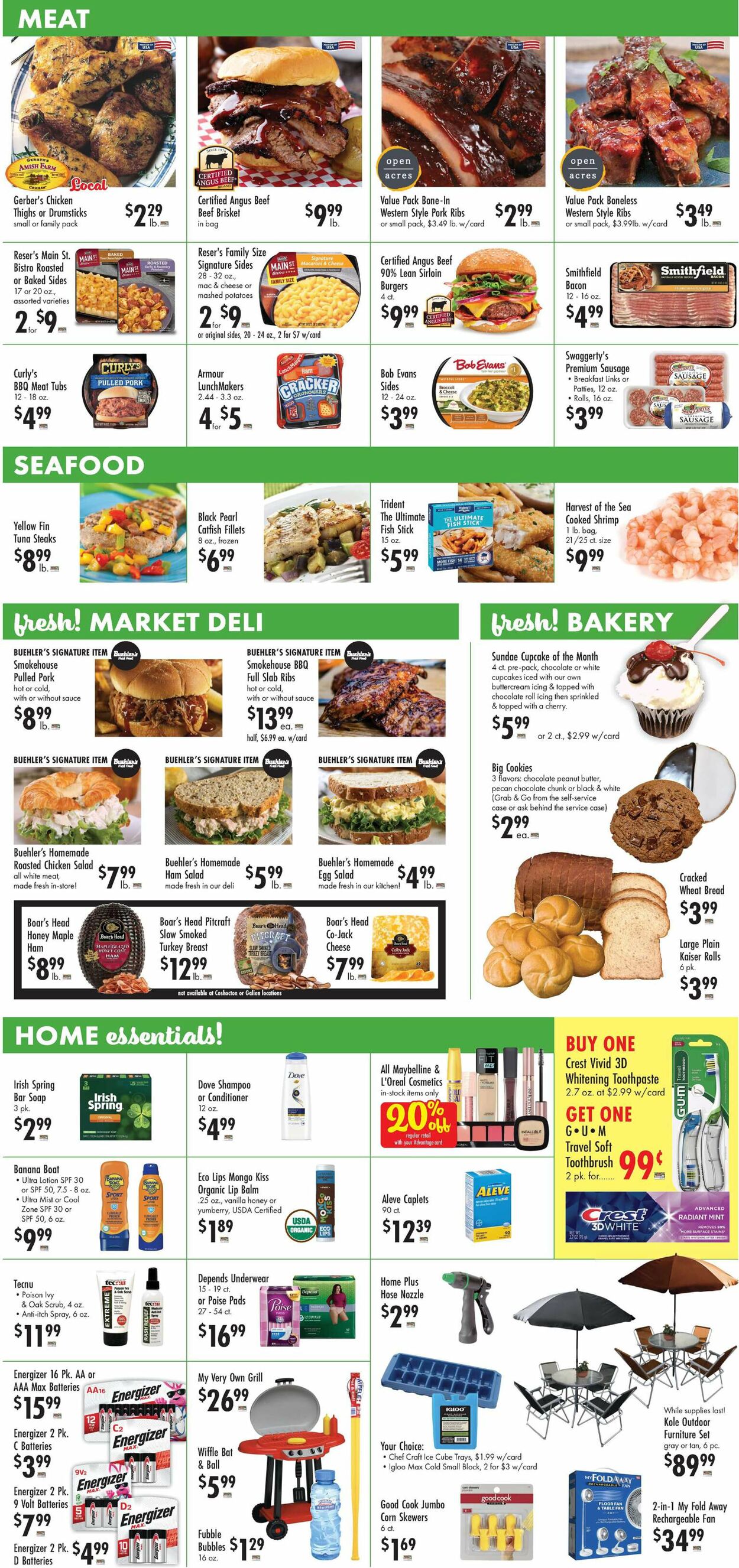Catalogue Buehler's Fresh Foods from 07/10/2024
