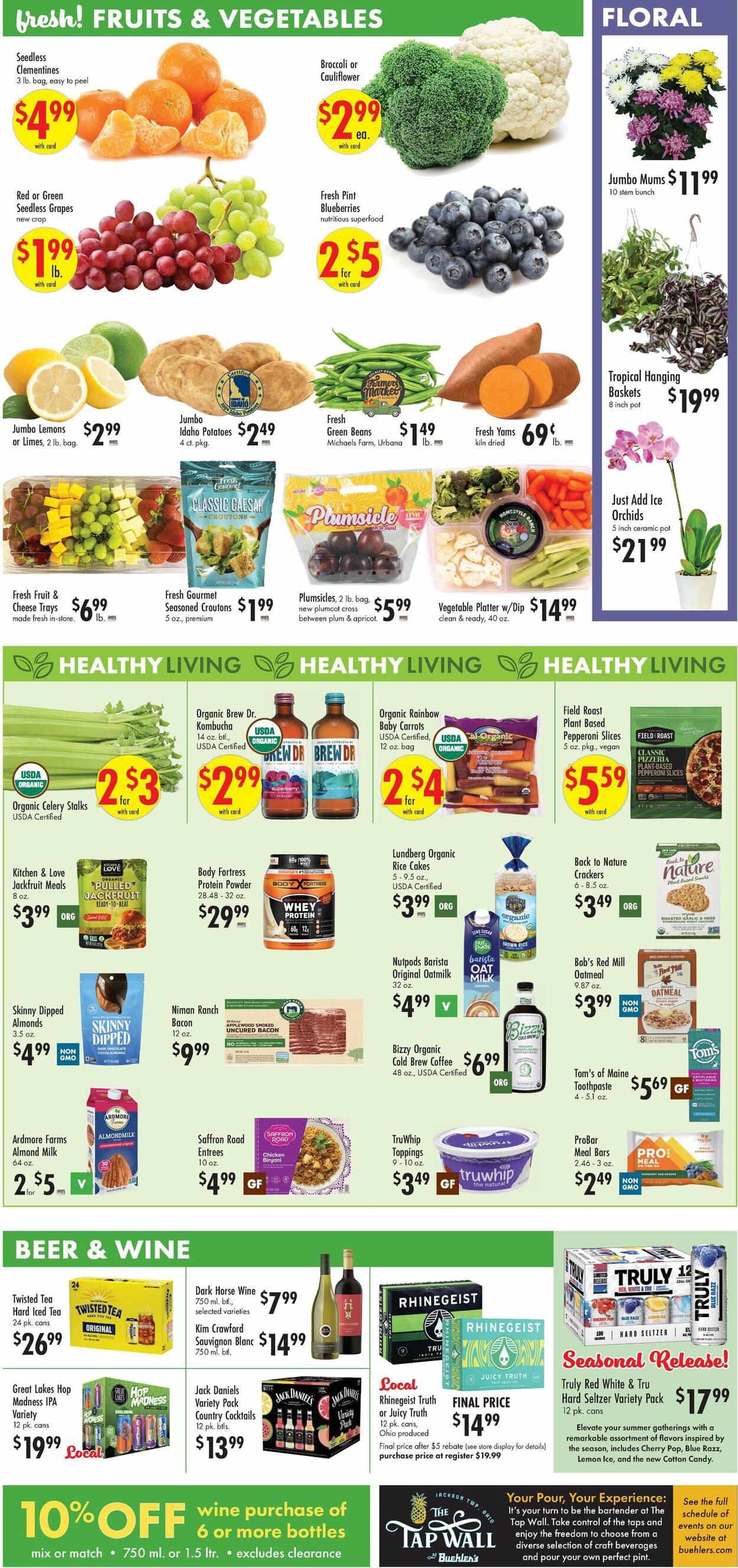 Catalogue Buehler's Fresh Foods from 07/24/2024