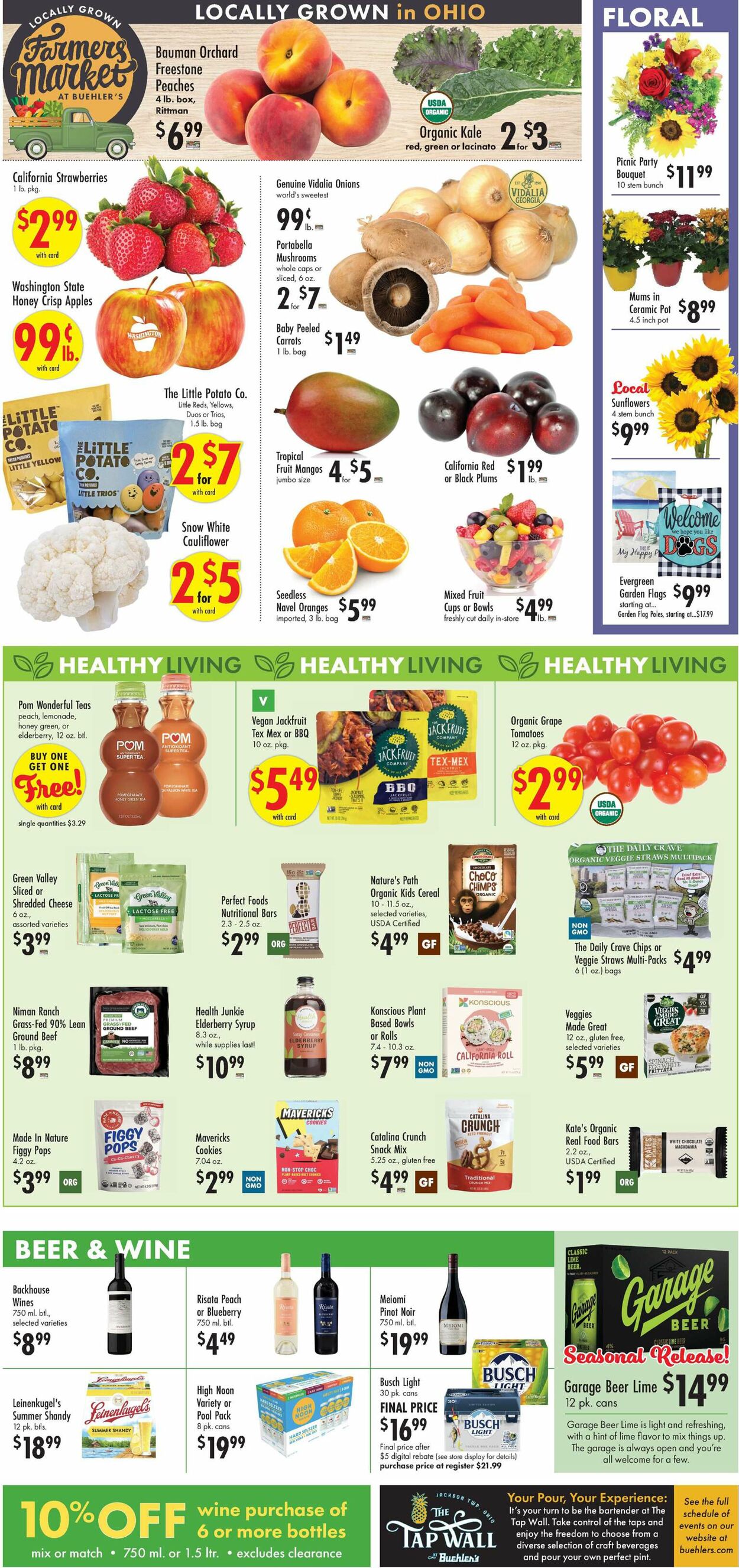 Catalogue Buehler's Fresh Foods from 07/31/2024