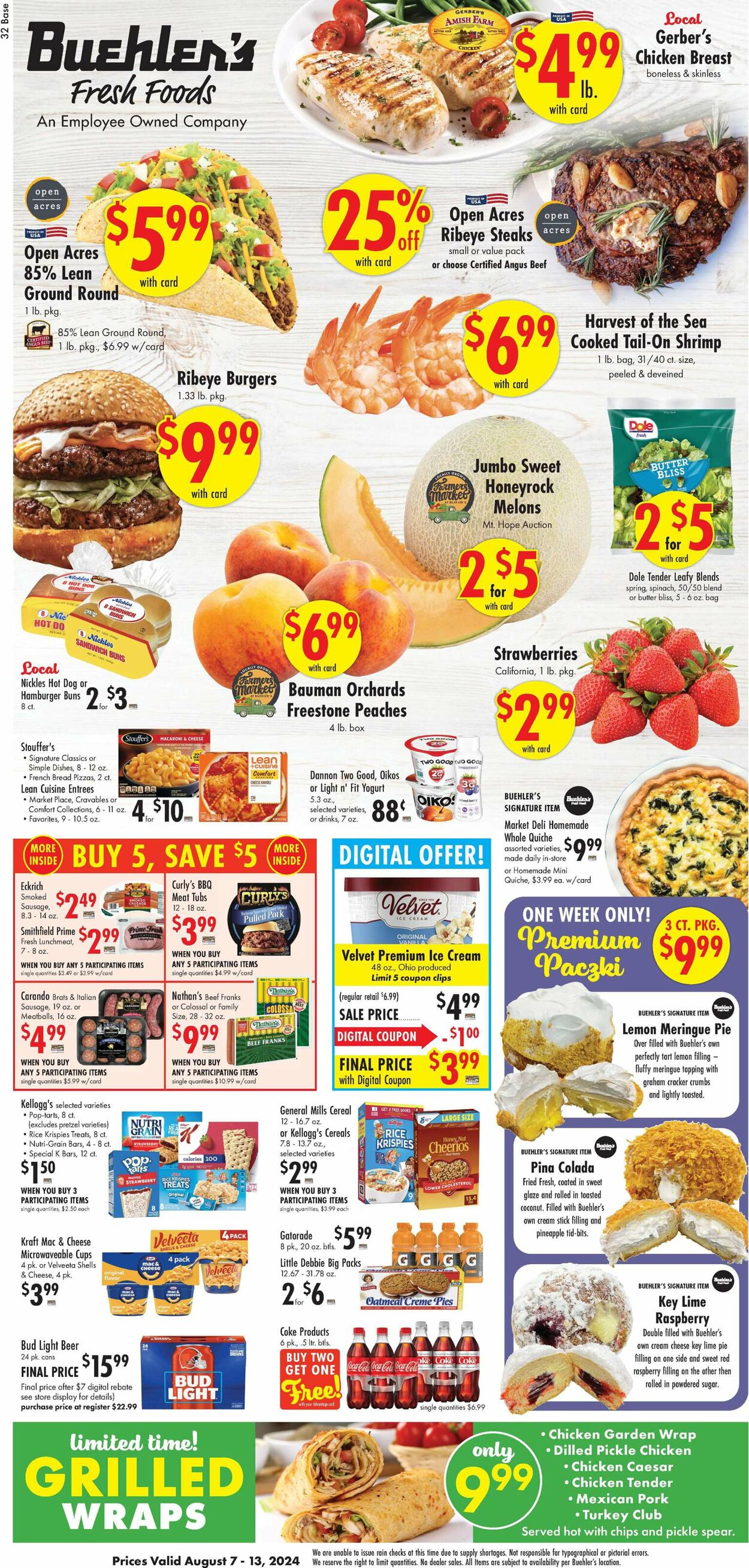 Catalogue Buehler's Fresh Foods from 08/07/2024