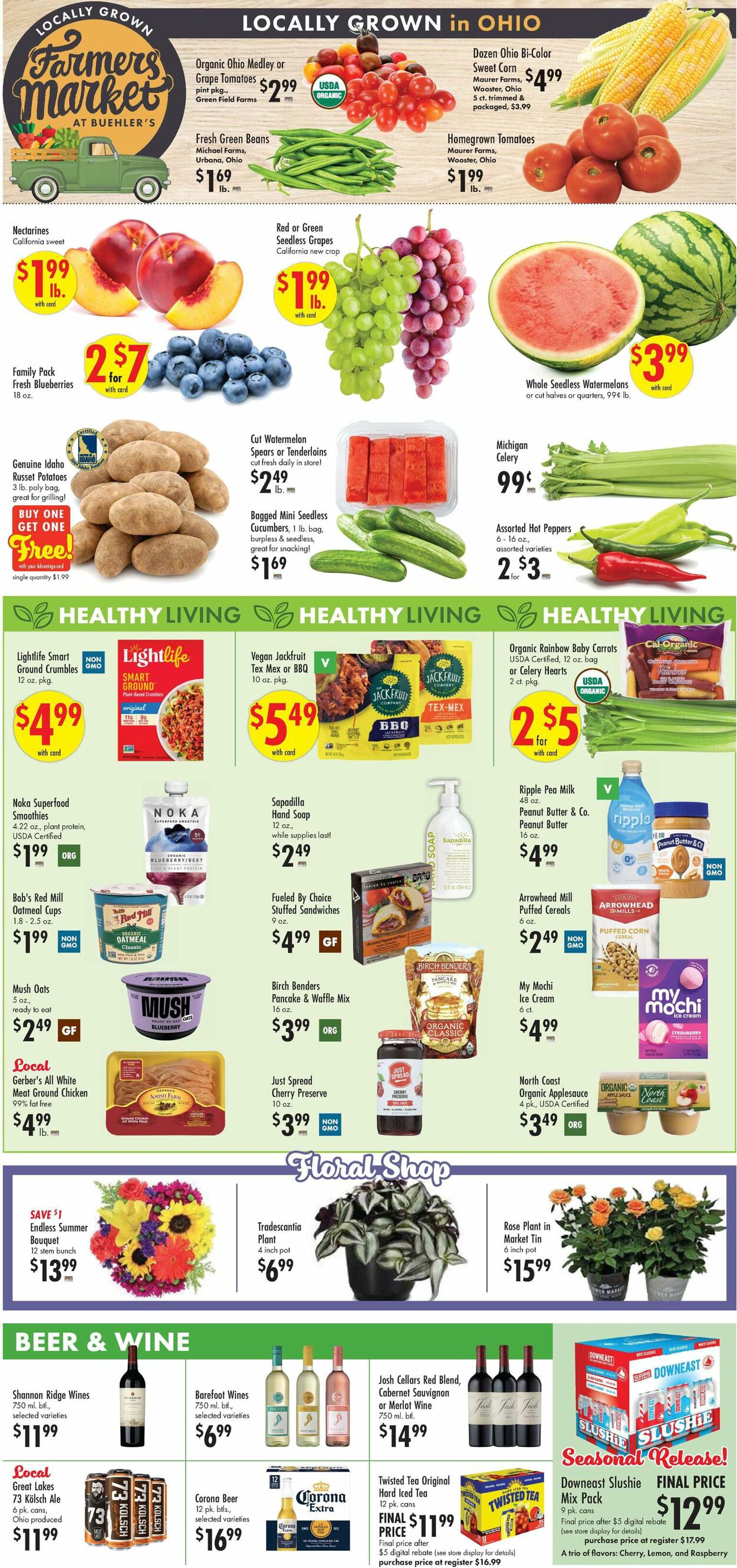 Catalogue Buehler's Fresh Foods from 08/07/2024