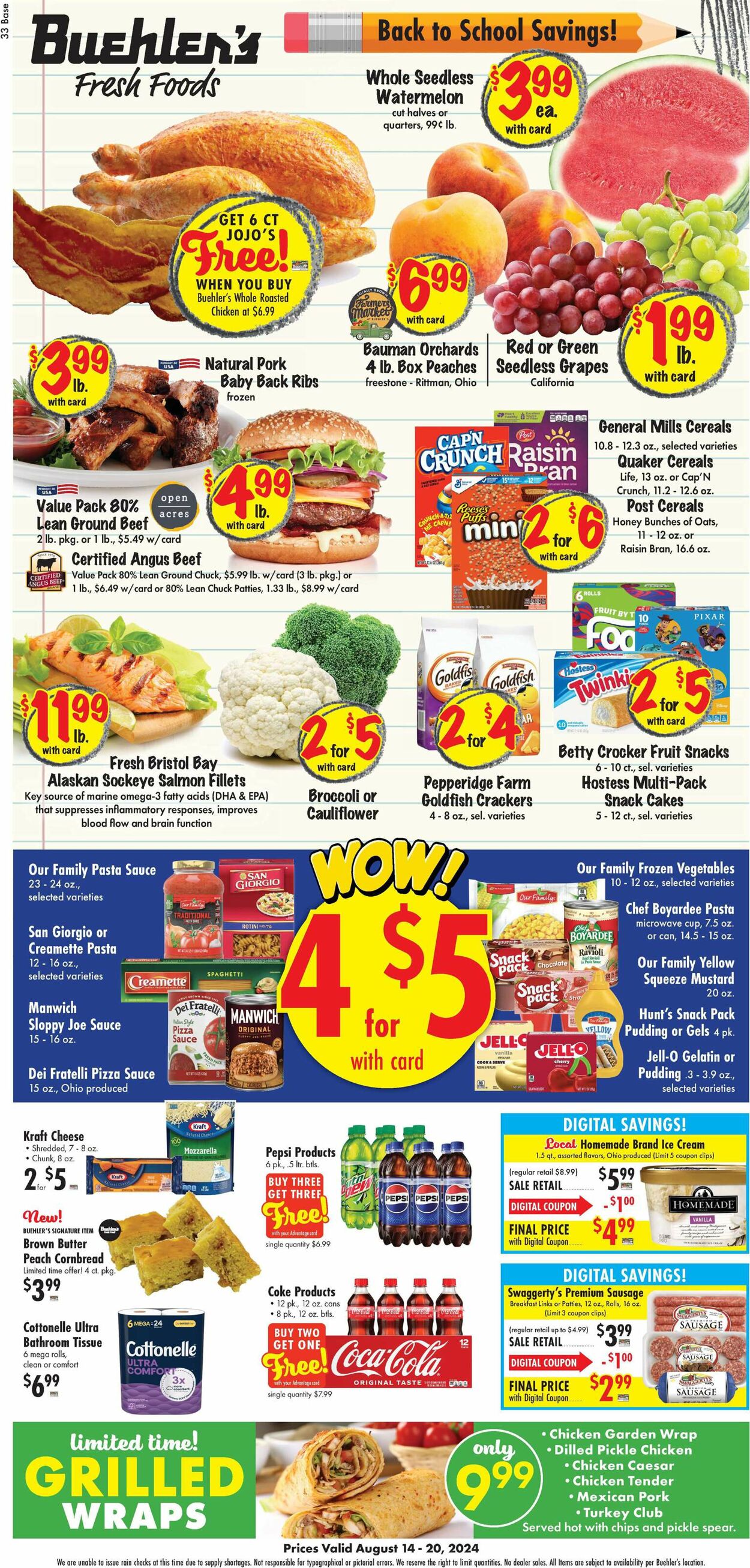 Catalogue Buehler's Fresh Foods from 08/14/2024