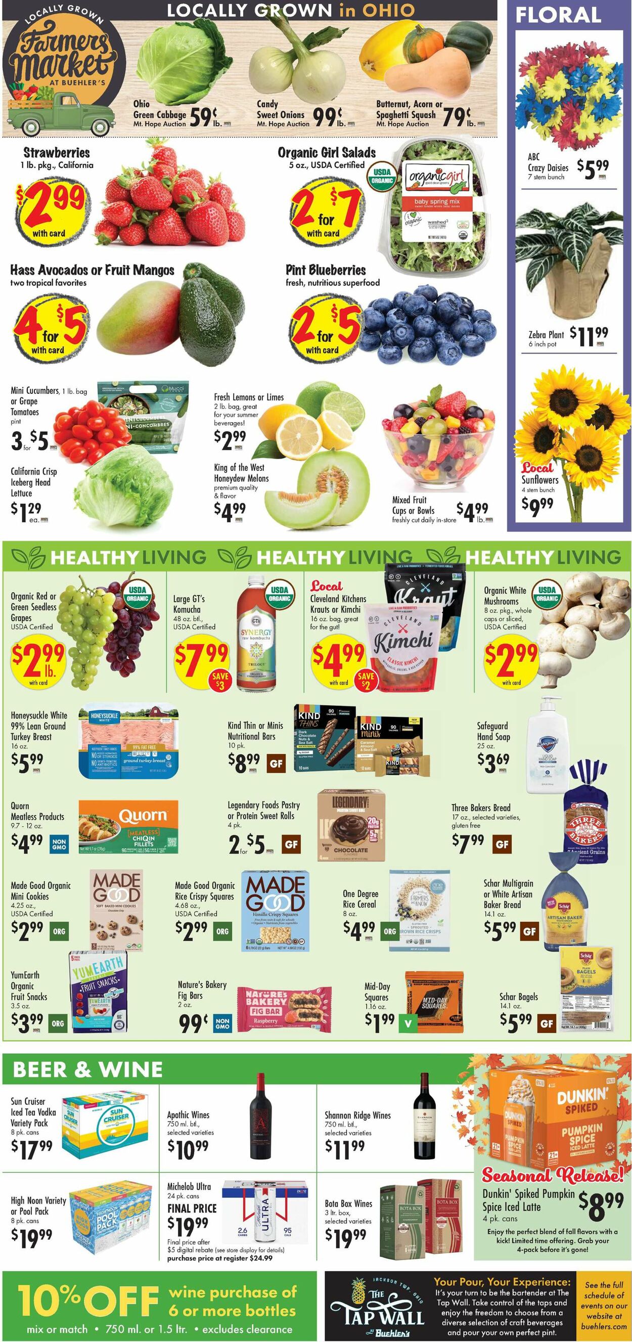 Catalogue Buehler's Fresh Foods from 08/14/2024