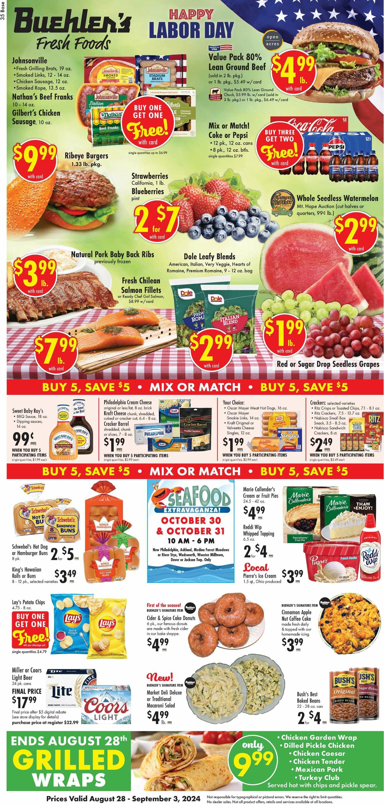 Catalogue Buehler's Fresh Foods from 08/28/2024