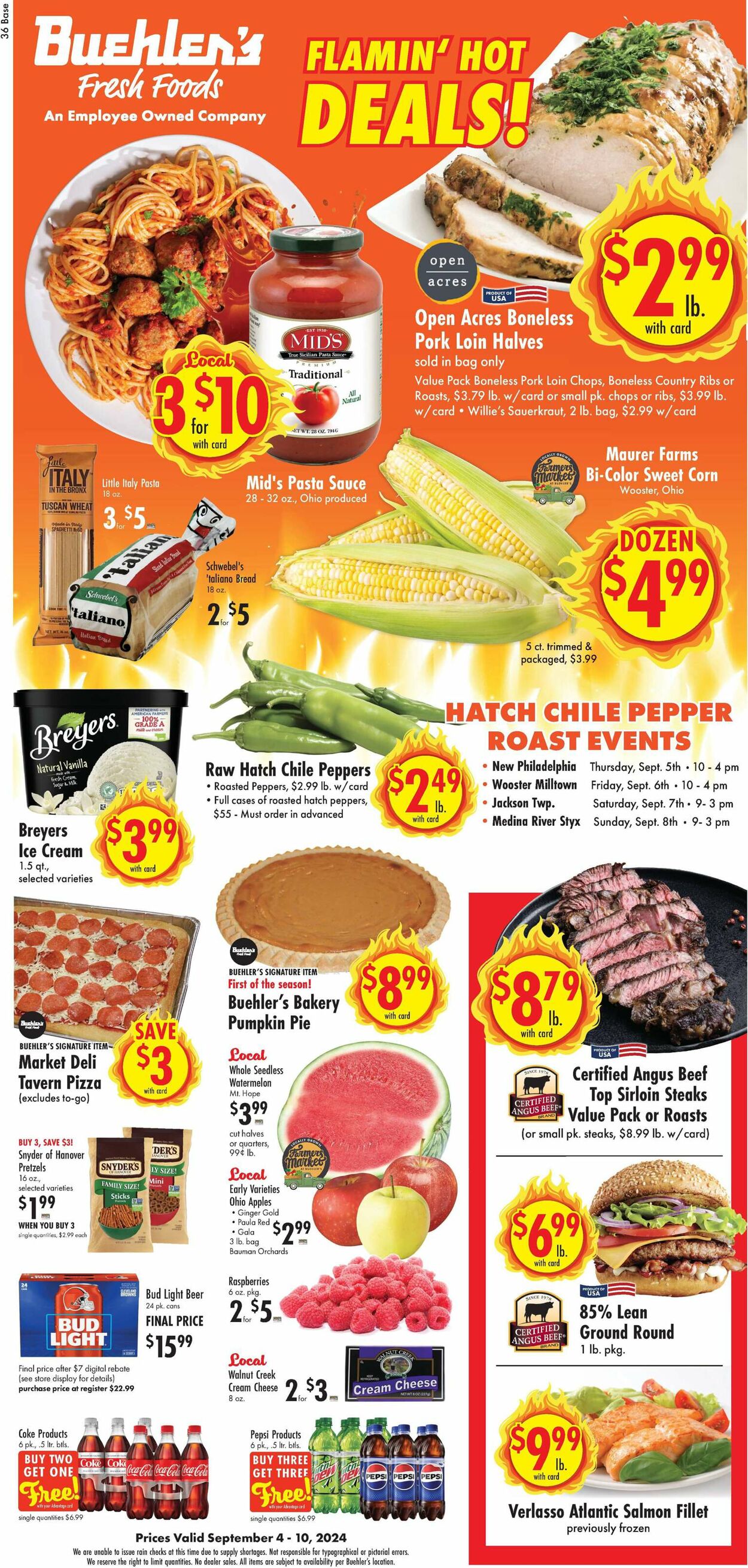 Catalogue Buehler's Fresh Foods from 09/04/2024