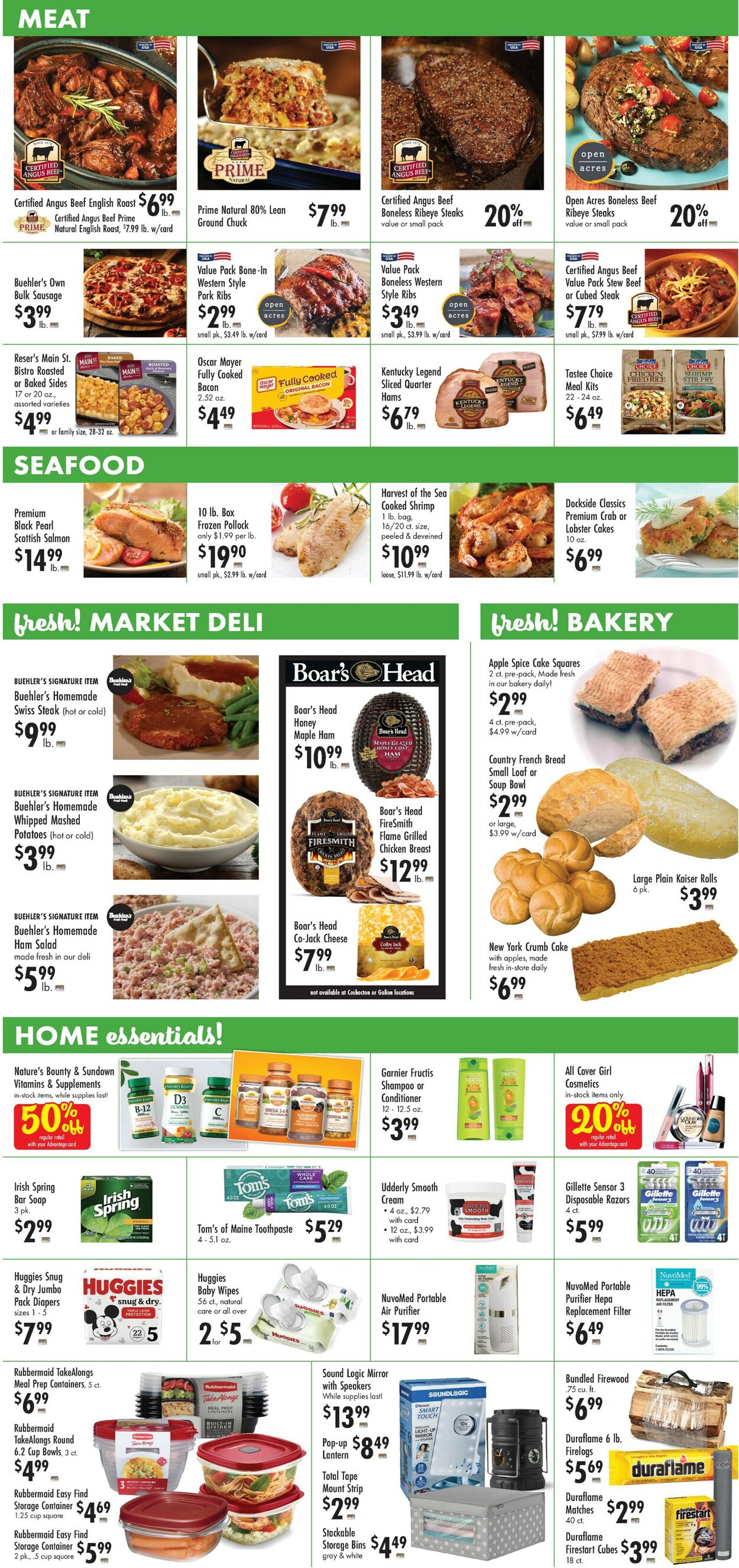 Catalogue Buehler's Fresh Foods from 09/11/2024