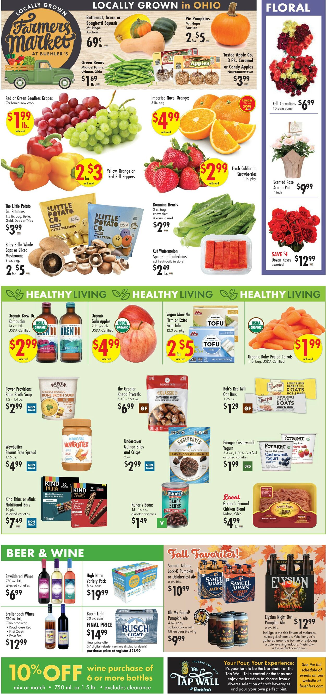 Catalogue Buehler's Fresh Foods from 09/11/2024