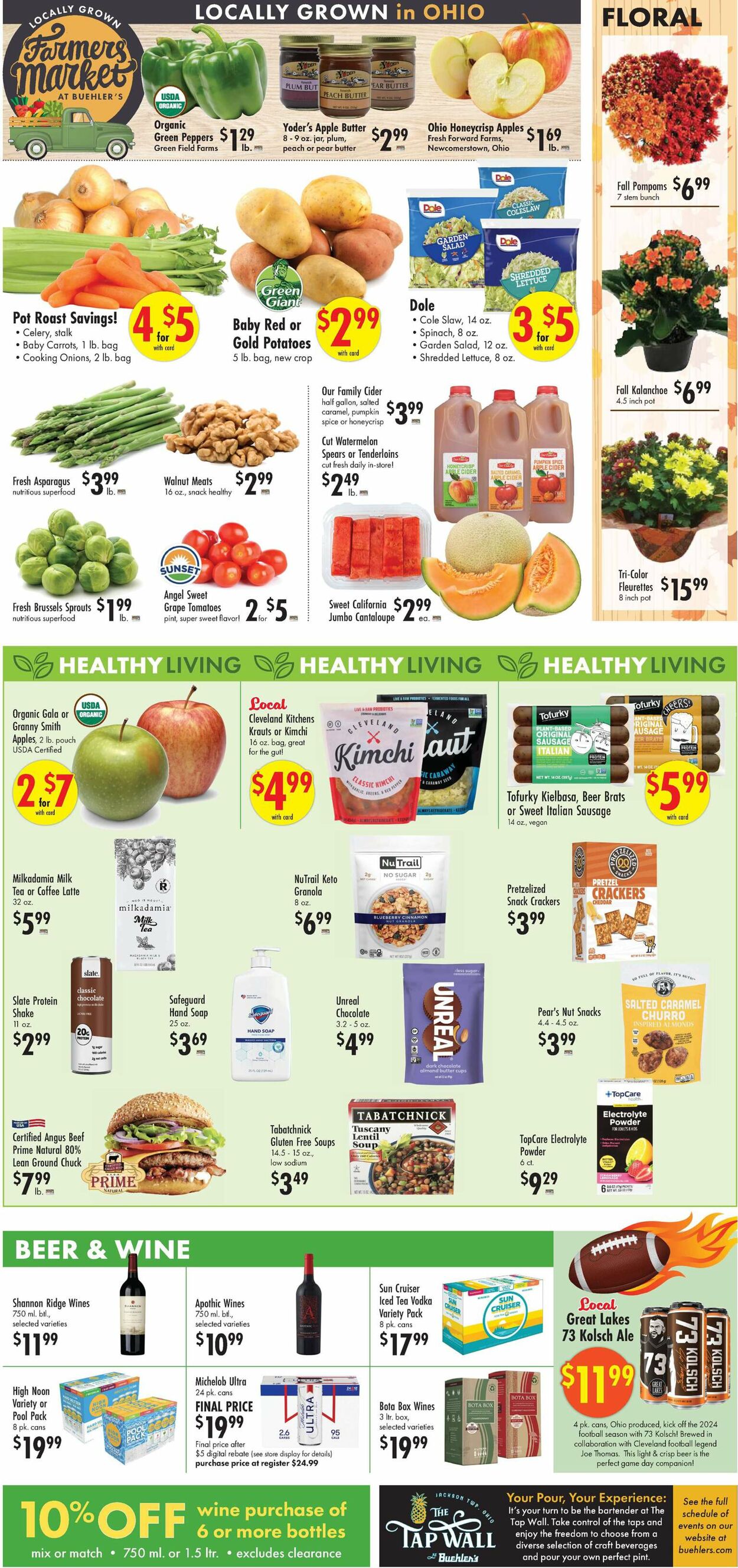 Catalogue Buehler's Fresh Foods from 09/18/2024