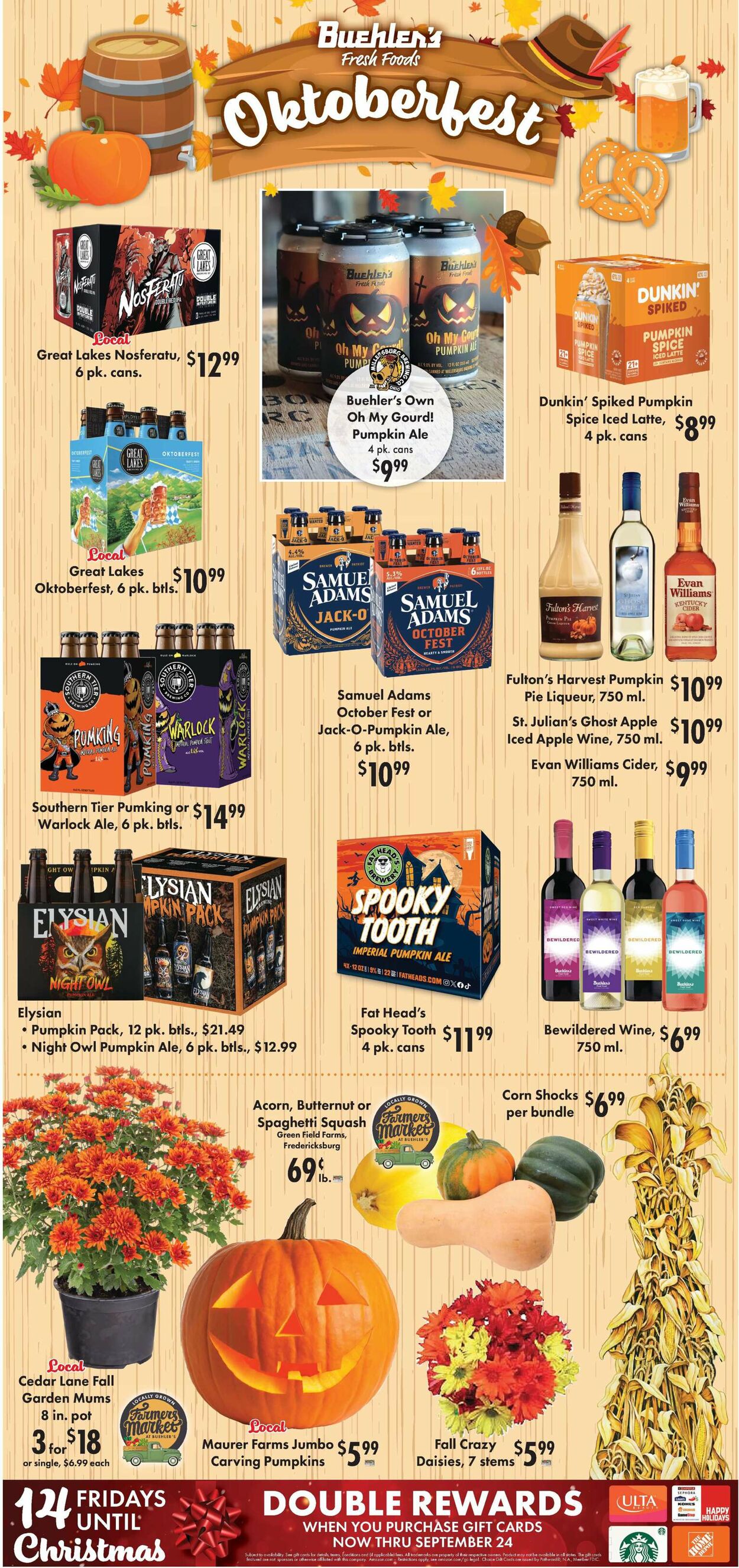 Catalogue Buehler's Fresh Foods from 09/18/2024