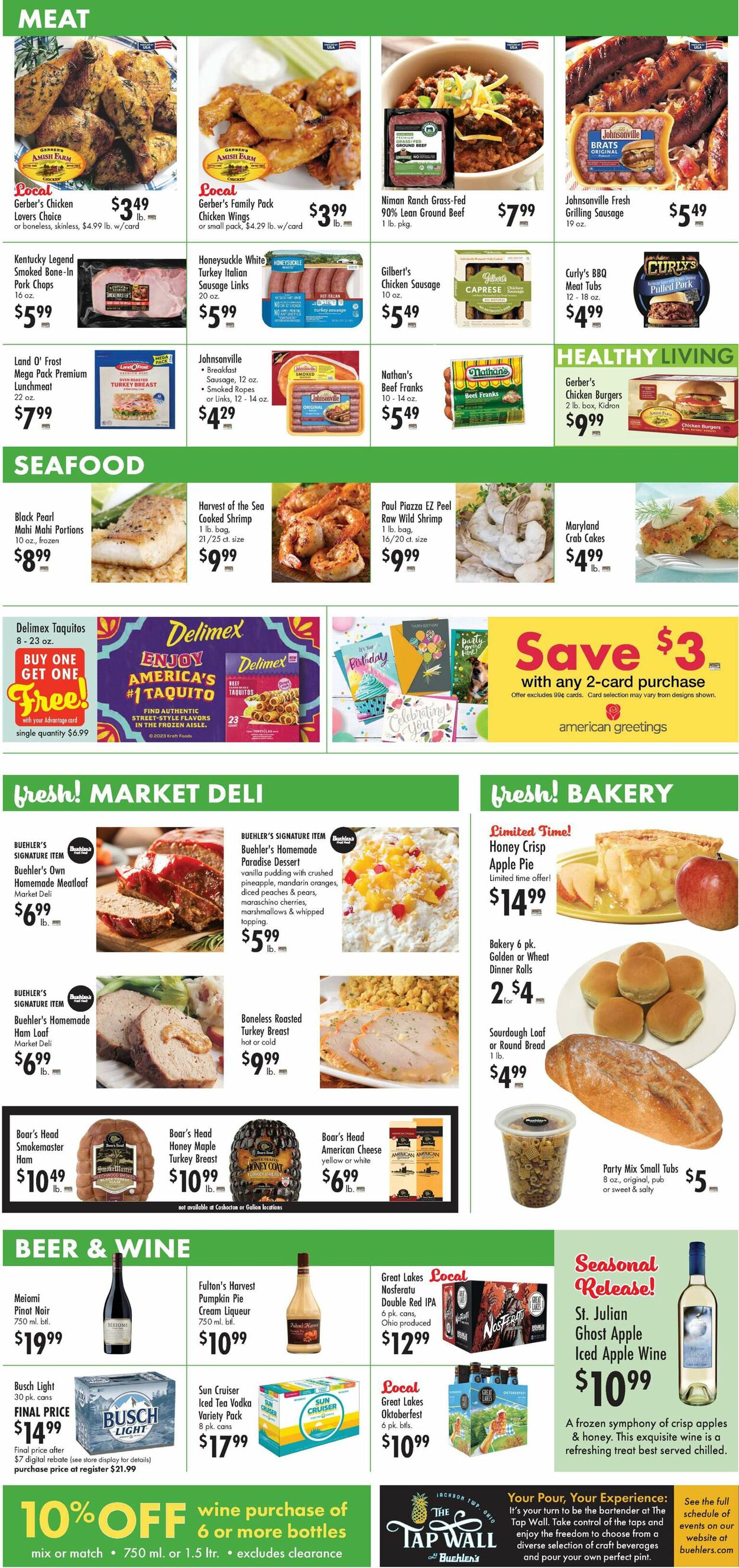 Catalogue Buehler's Fresh Foods from 09/25/2024