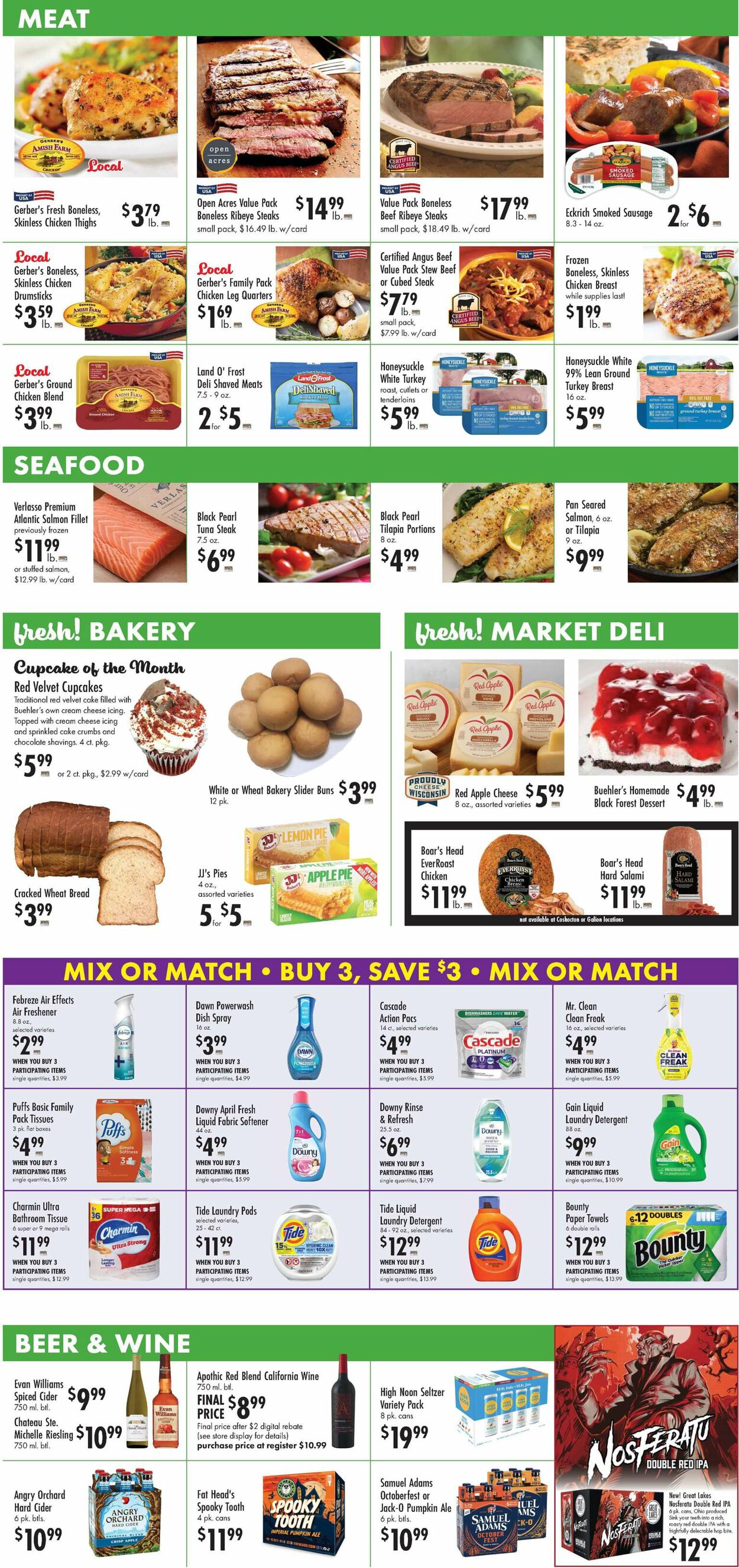 Catalogue Buehler's Fresh Foods from 10/02/2024