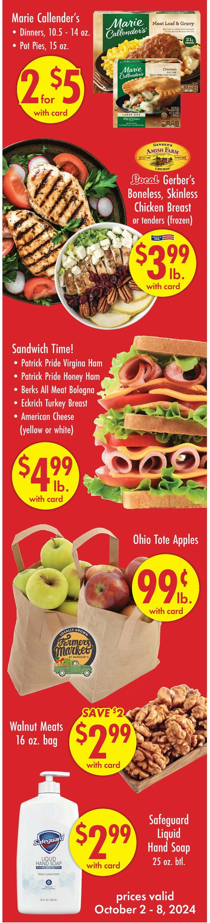 Catalogue Buehler's Fresh Foods from 10/02/2024