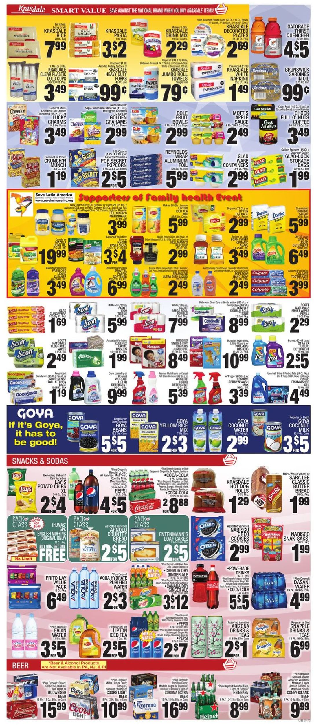 Catalogue C-Town from 08/30/2019
