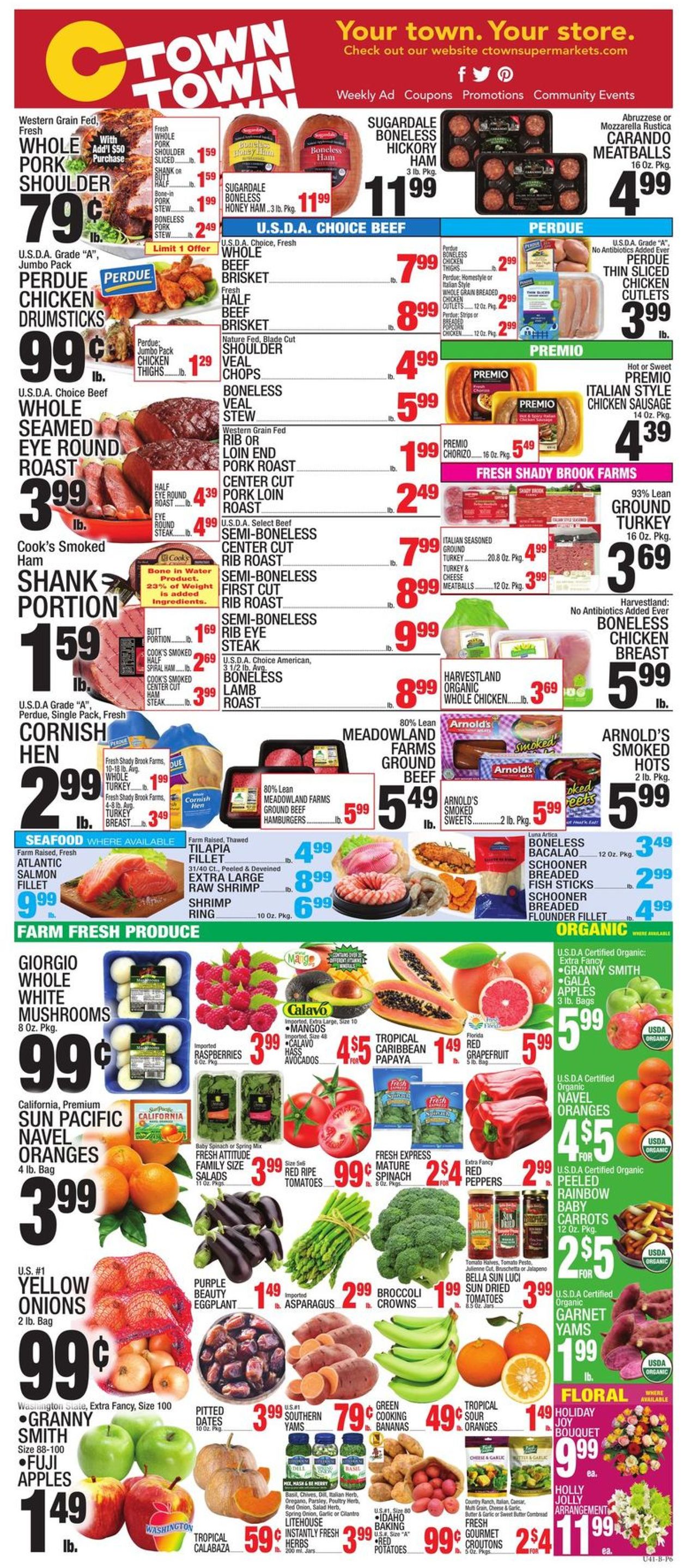 Catalogue C-Town - Holiday Ad 2019 from 12/13/2019