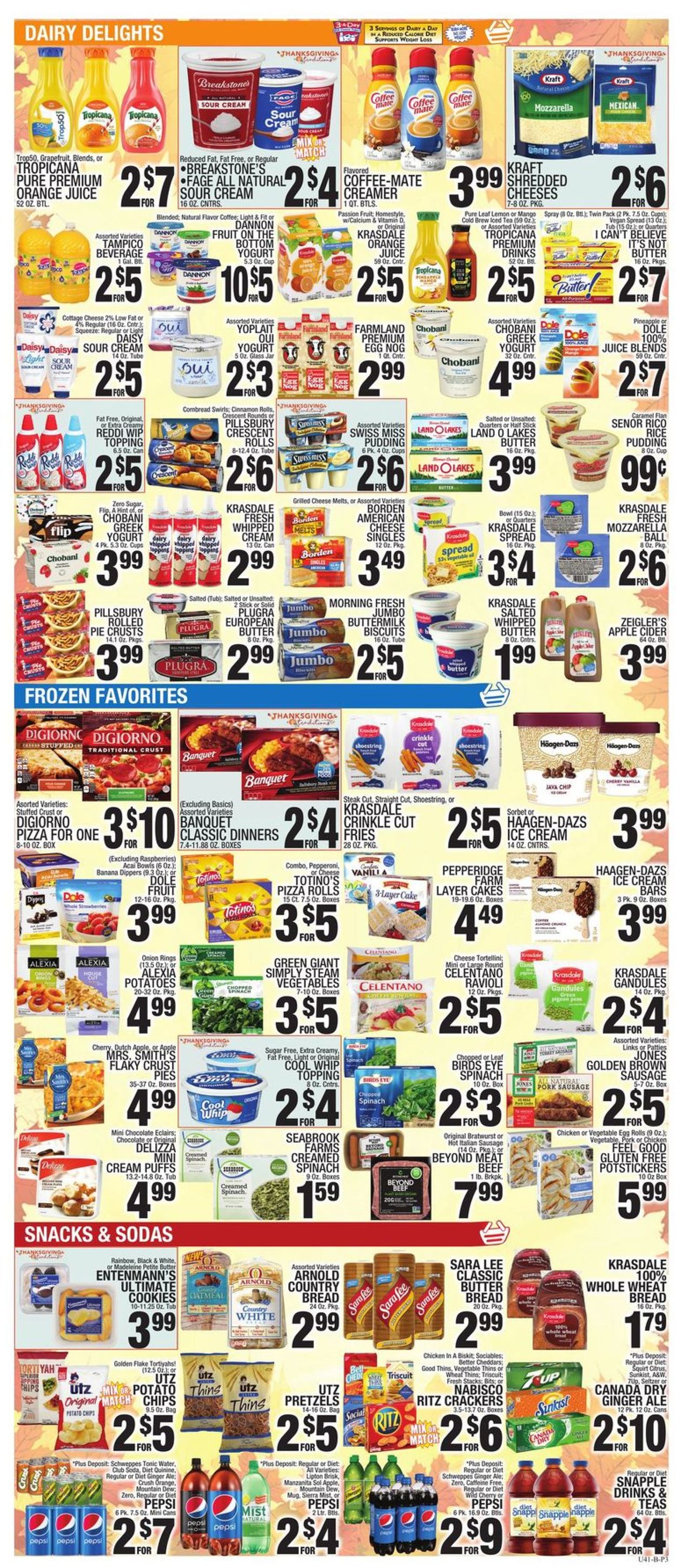 Catalogue C-Town THANKSGIVING 2021 from 11/19/2021
