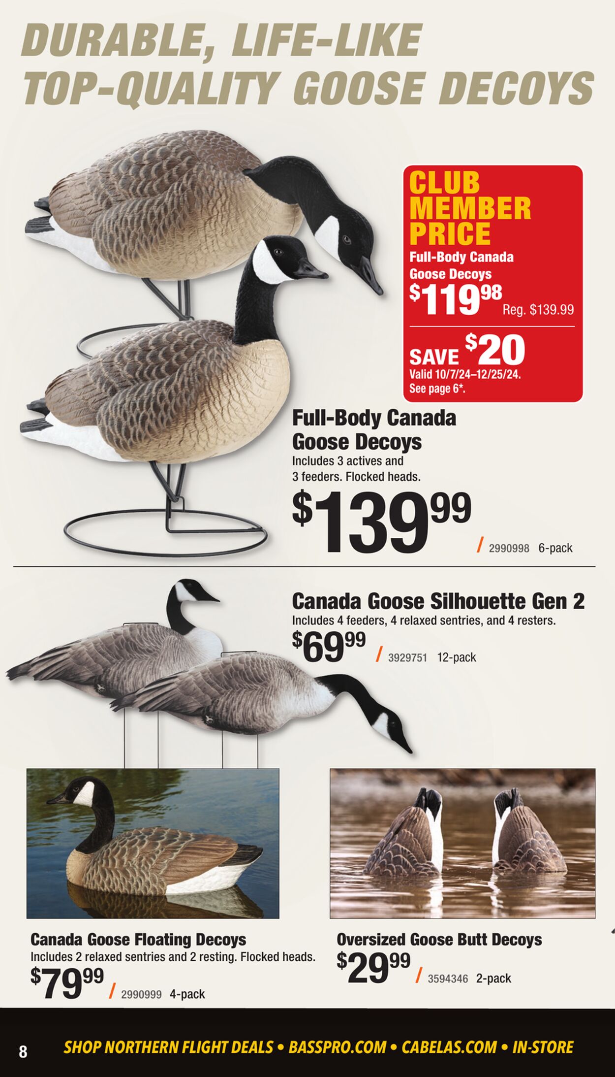 Catalogue Cabela's from 10/31/2024