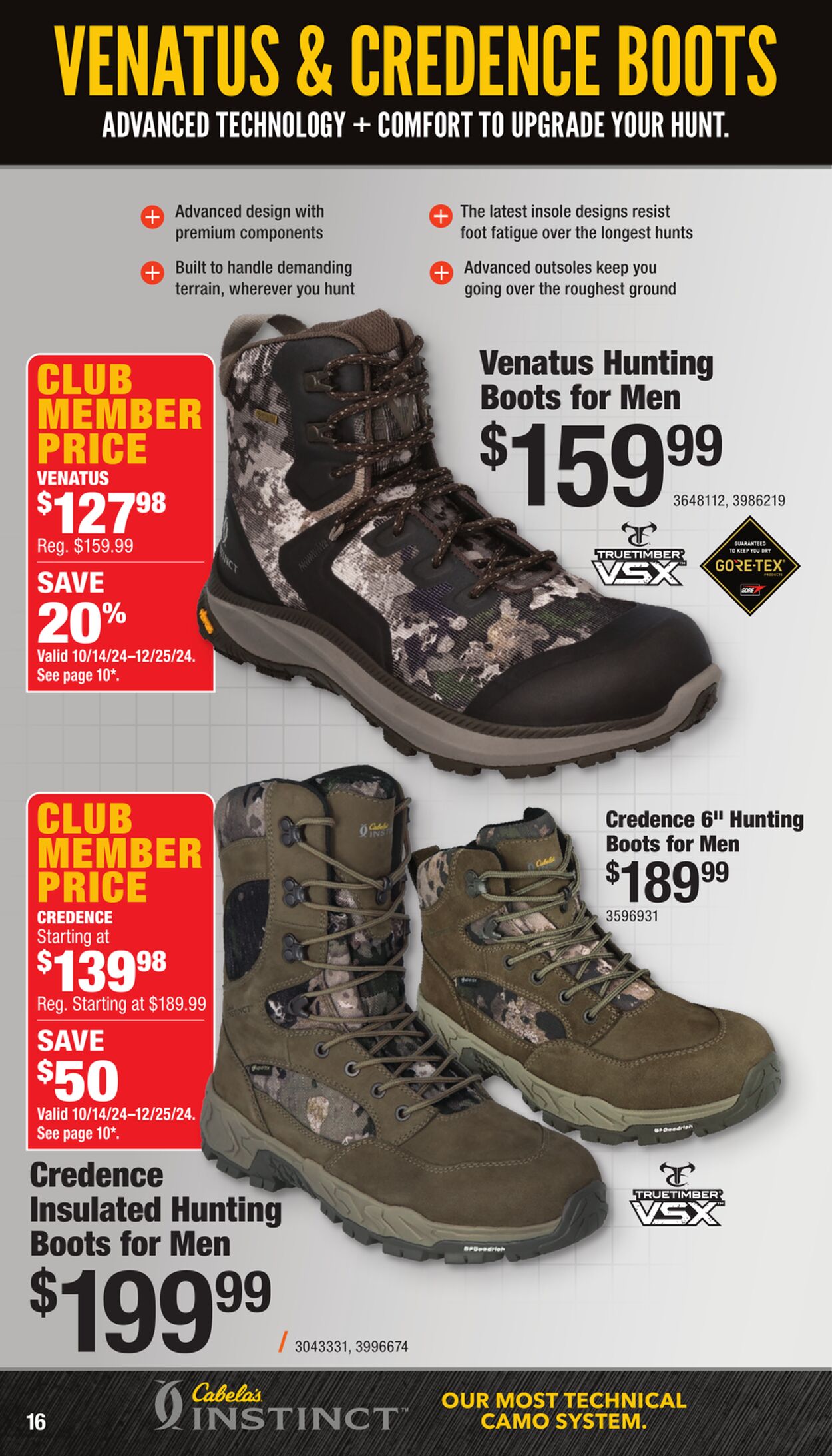 Catalogue Cabela's from 10/31/2024