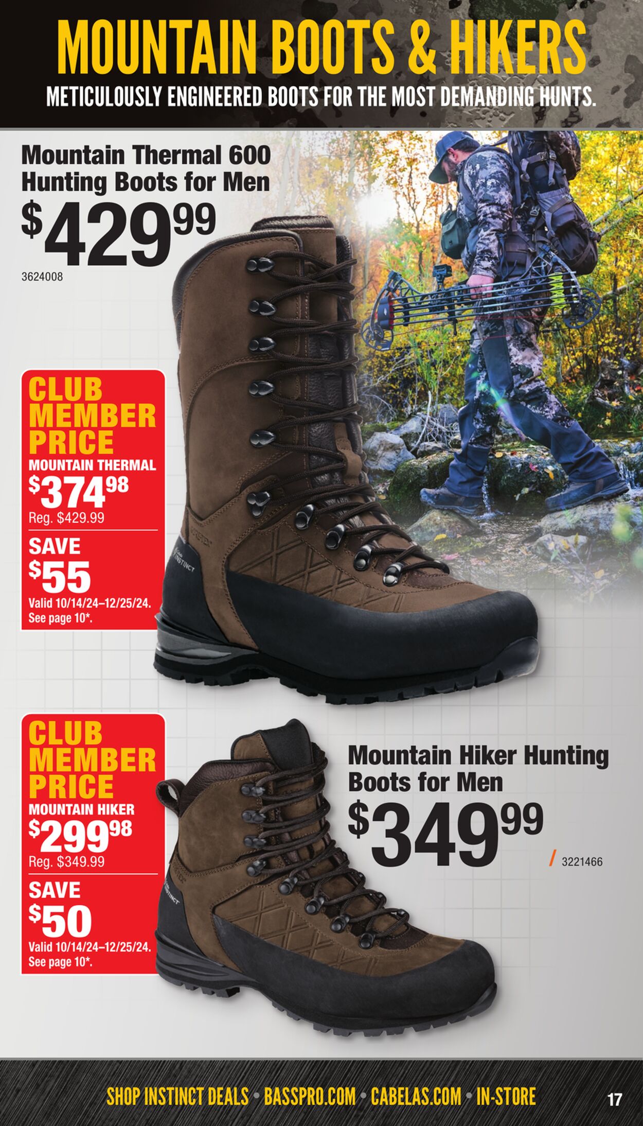 Catalogue Cabela's from 10/31/2024