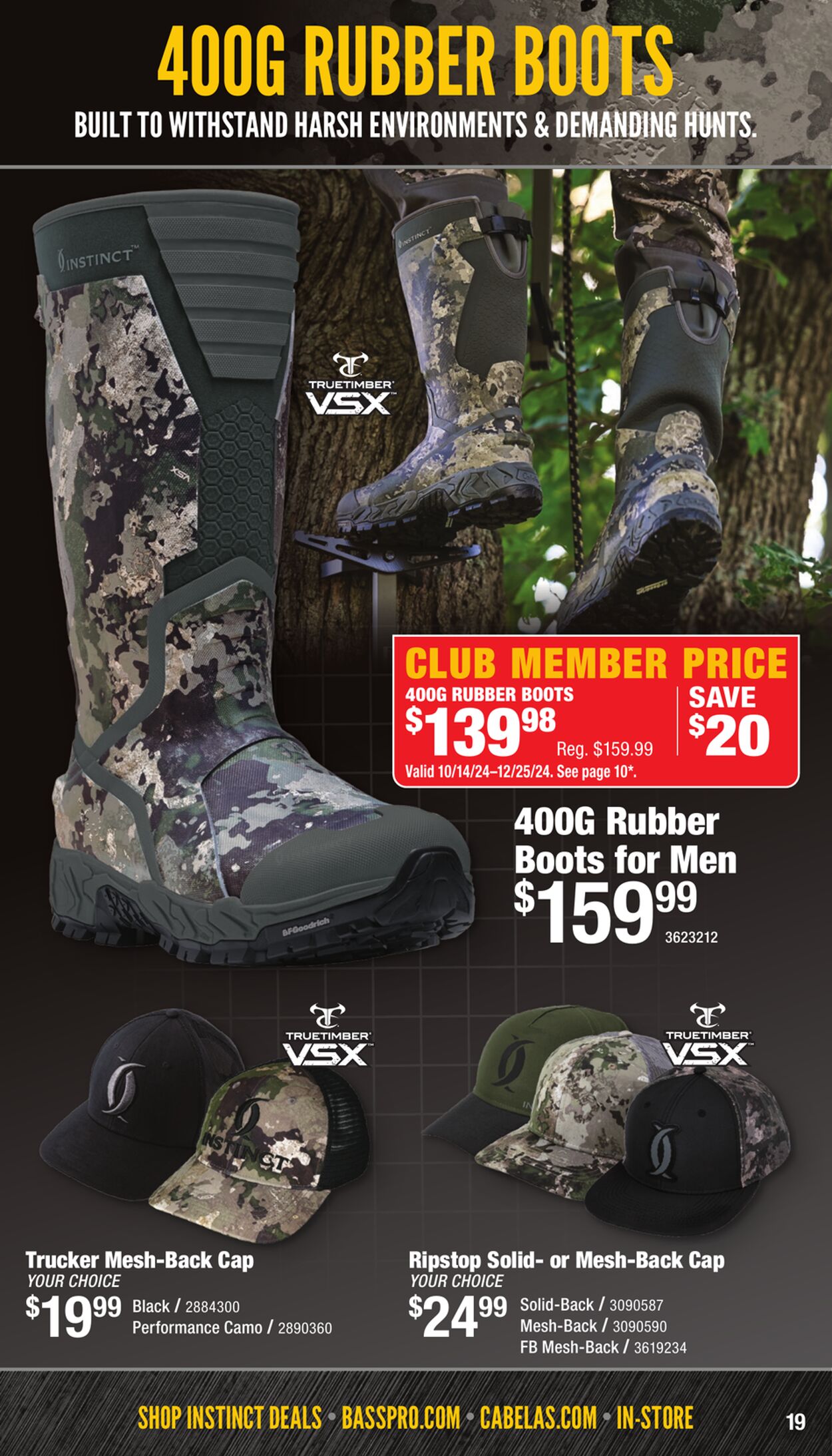 Catalogue Cabela's from 10/31/2024