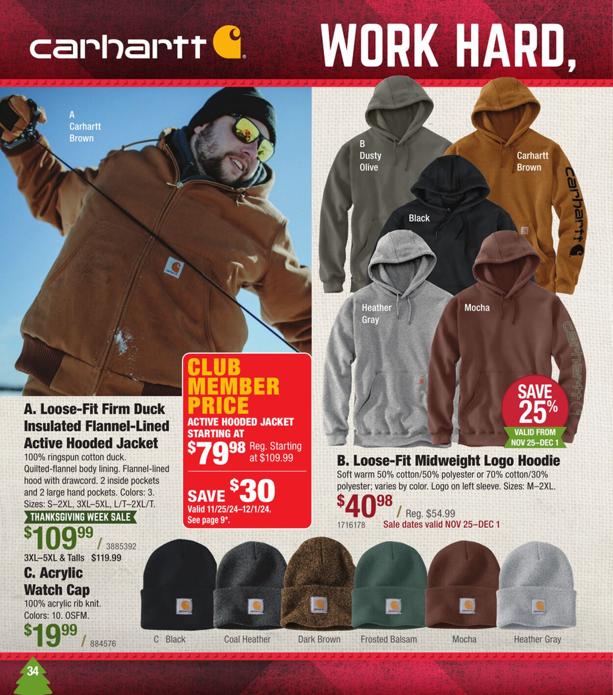 Catalogue Cabela's from 11/28/2024