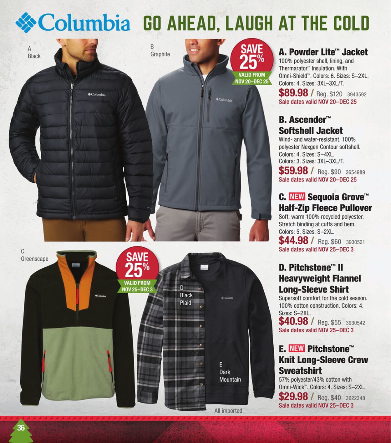 Catalogue Cabela's from 11/28/2024