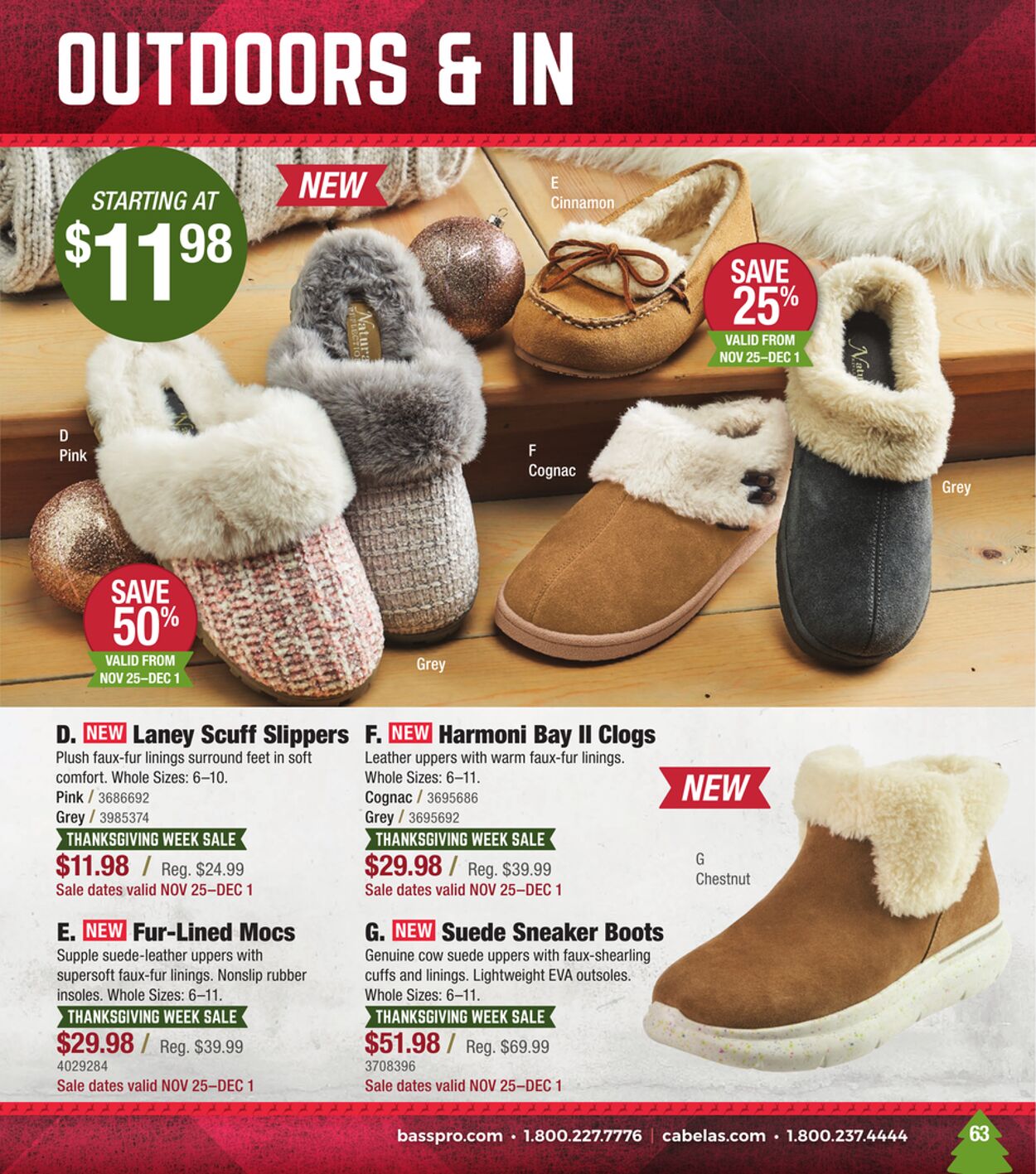 Catalogue Cabela's from 11/28/2024