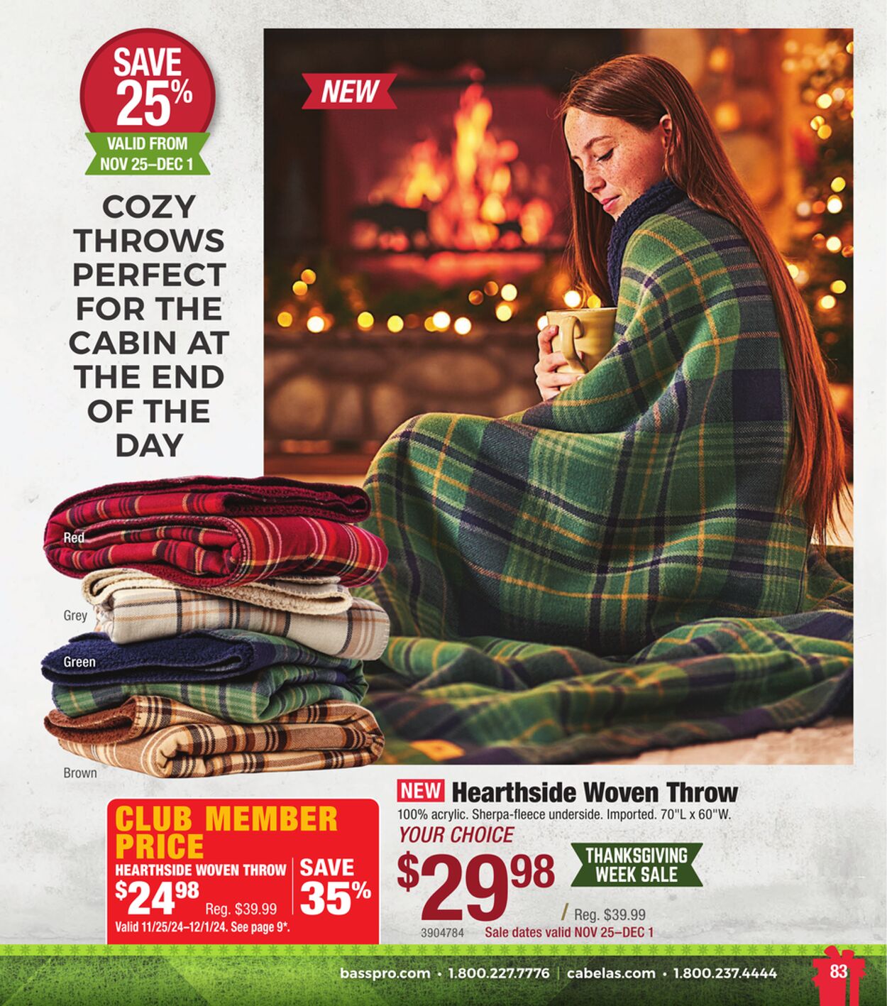 Catalogue Cabela's from 11/28/2024