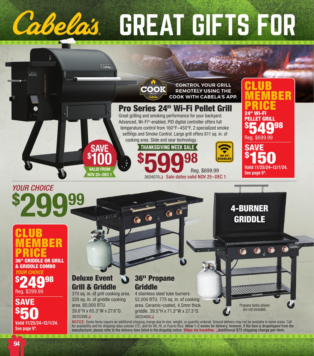 Catalogue Cabela's from 11/28/2024