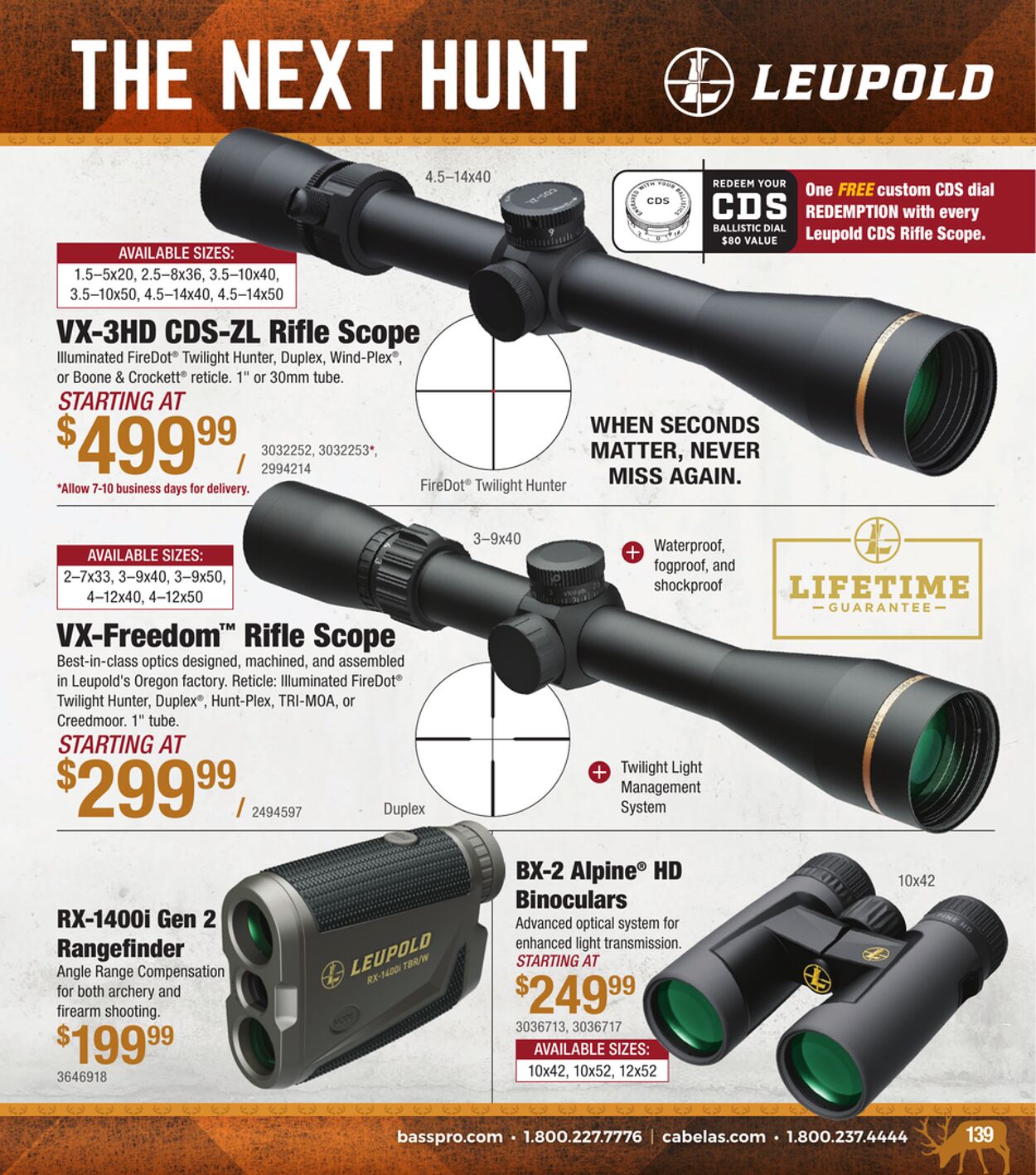 Catalogue Cabela's from 11/28/2024